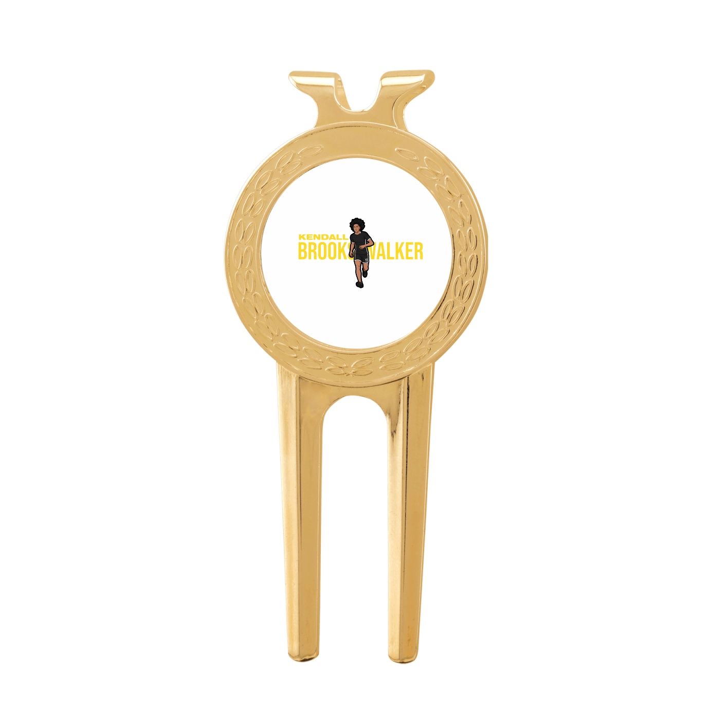 Divot Tool with Ball Marker — Player Name in Classic