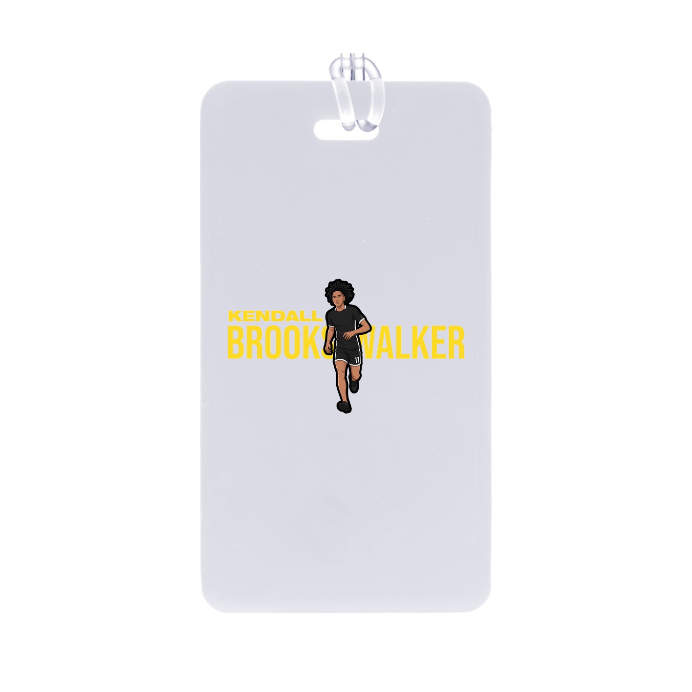 Bag Tag — Player Name in Classic