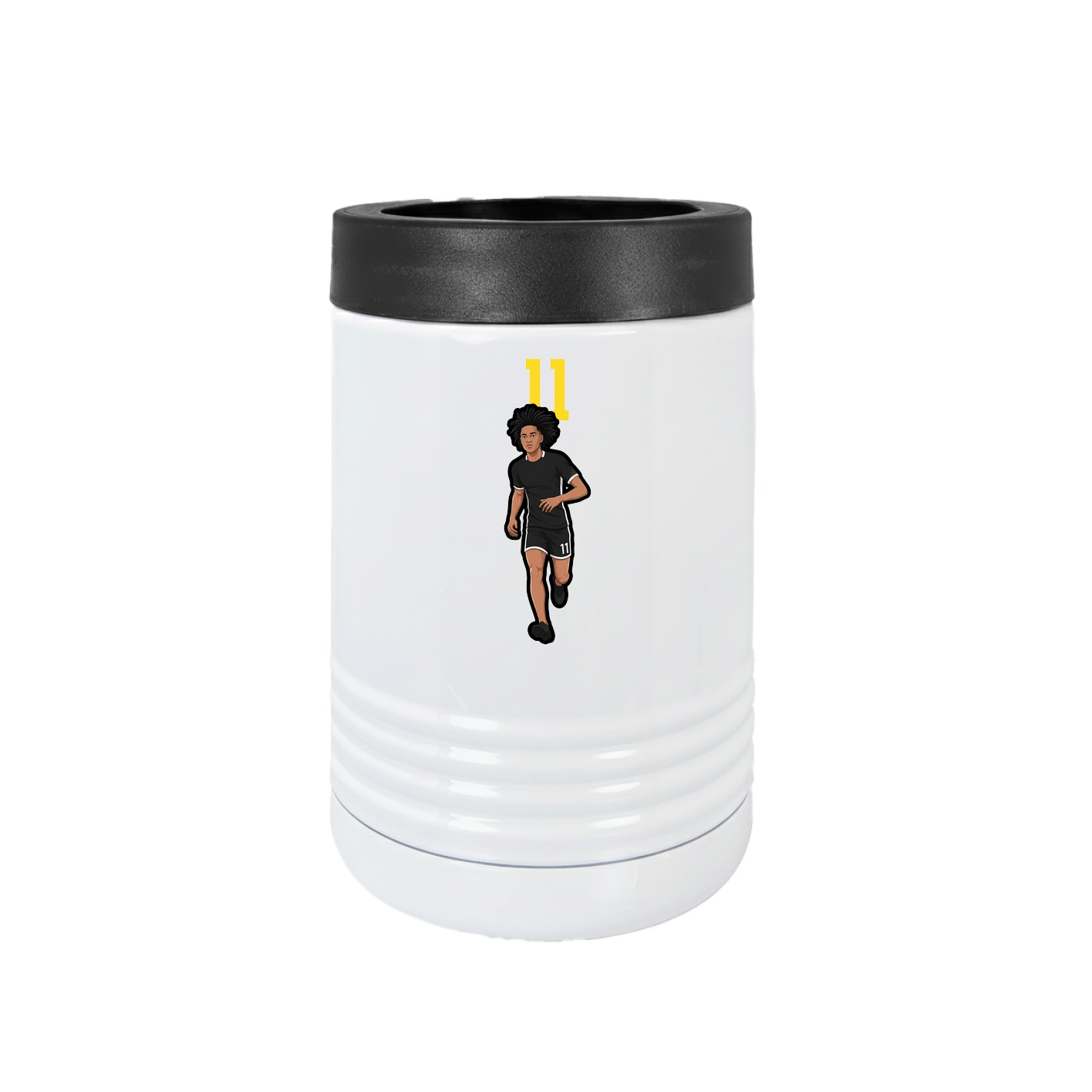 Beverage Holder — Number Top in White