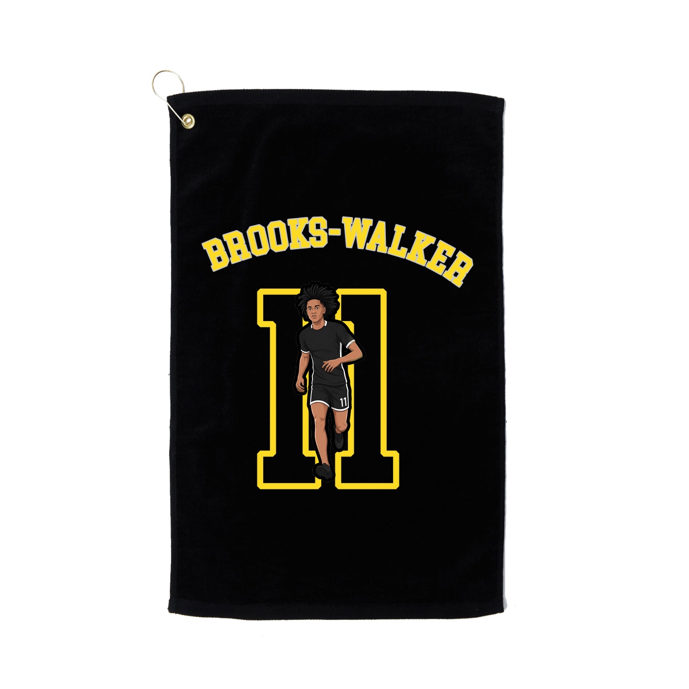 Golf Towel — Shirsey Arch in Black