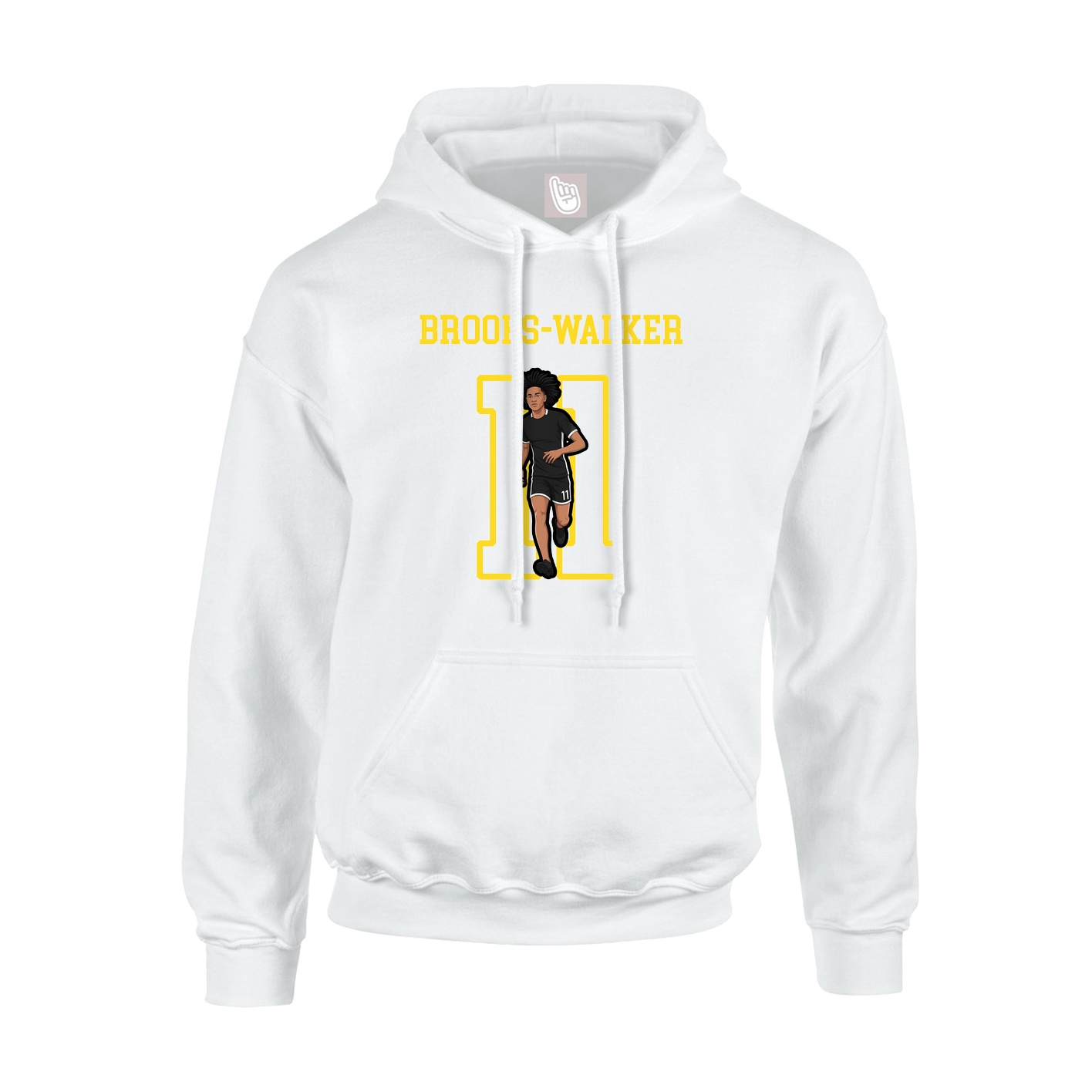 Youth Hoodie — Shirsey in White