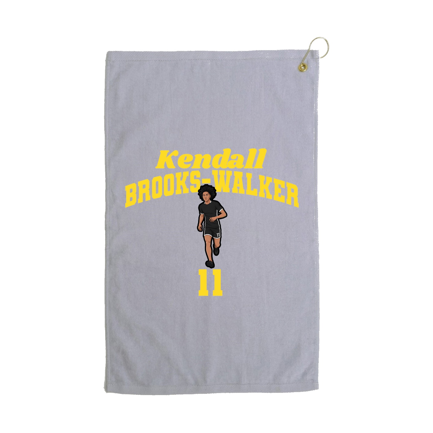 Golf Towel — Signature Arch in Grey