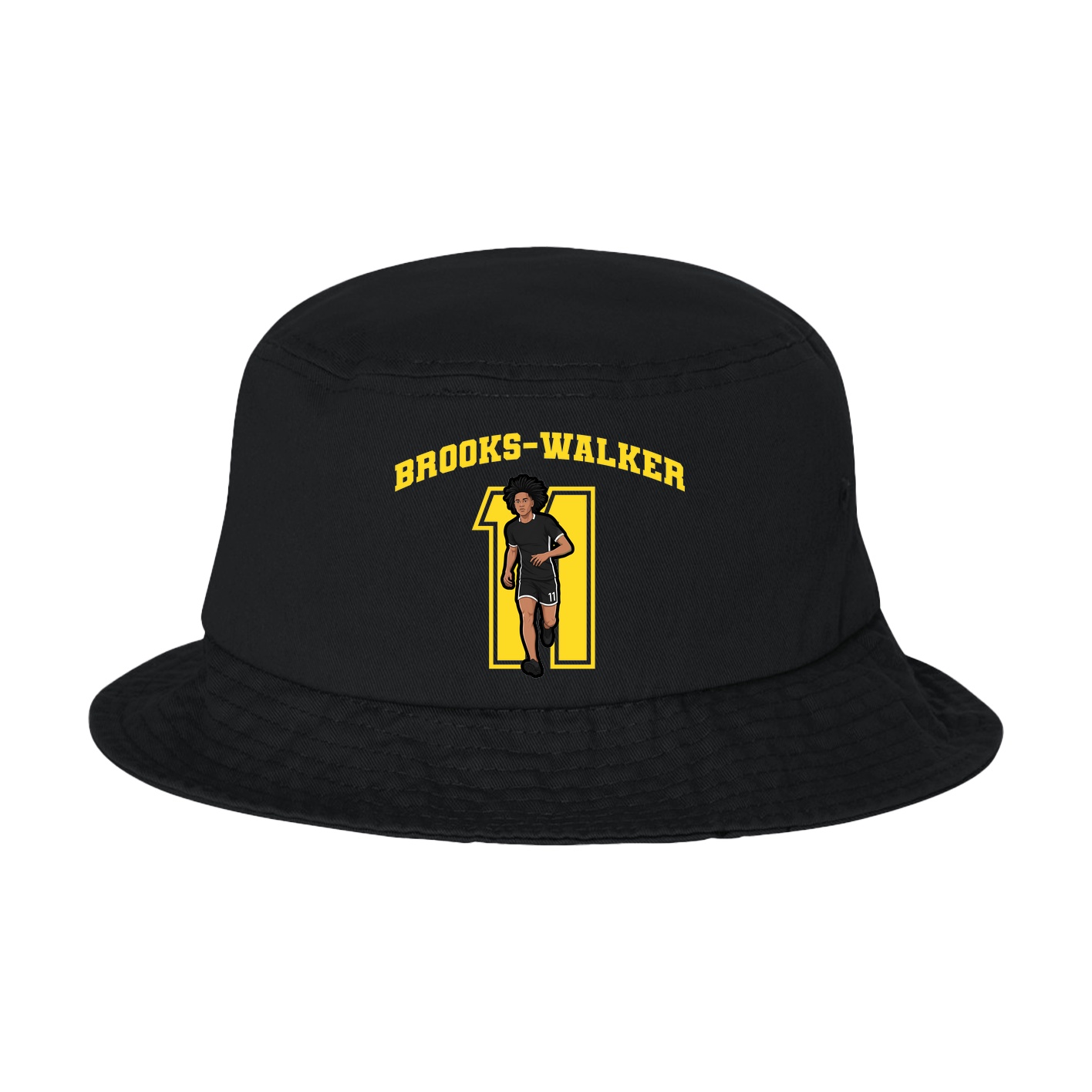 Bucket Cap — Number in Black