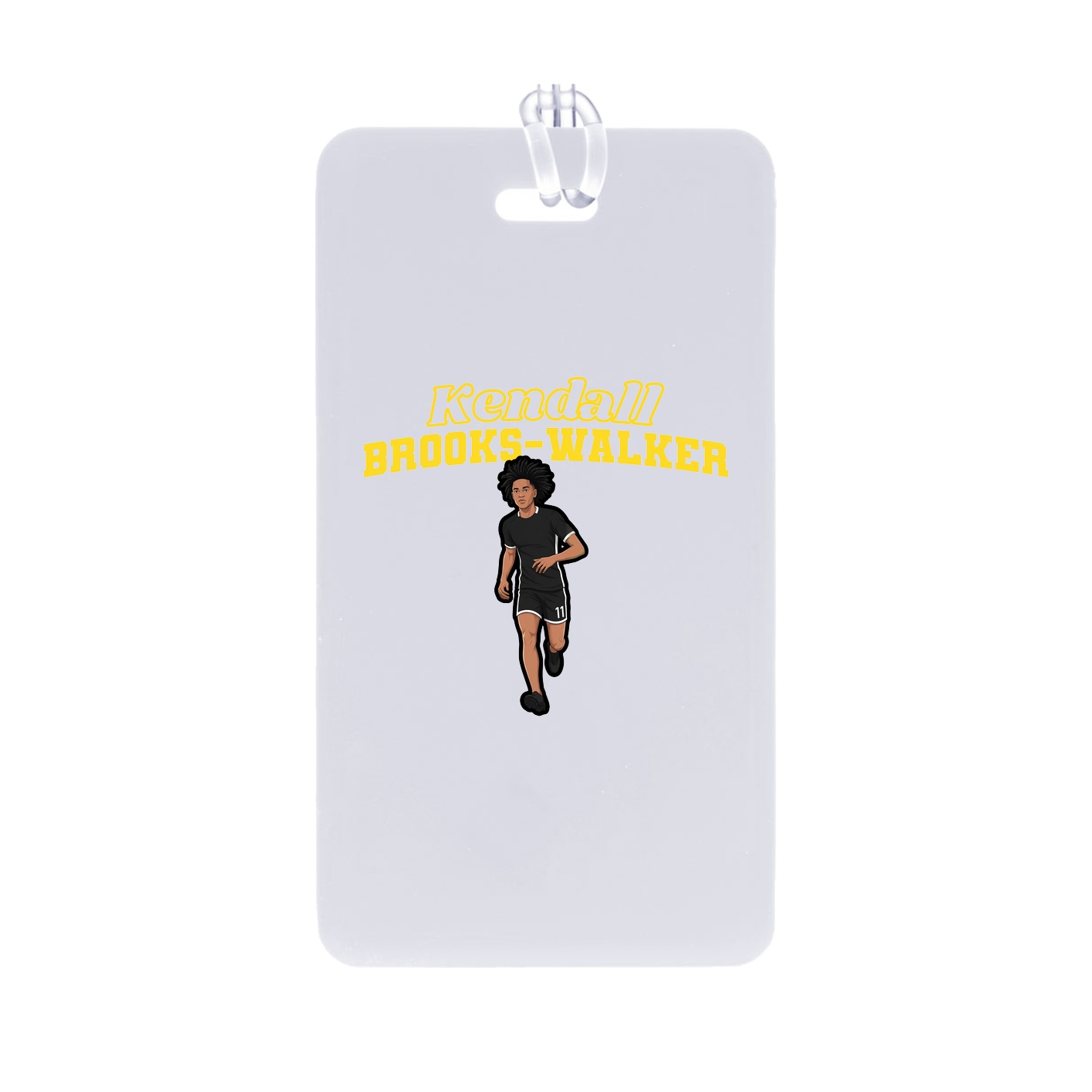 Bag Tag — Name Arch in Classic