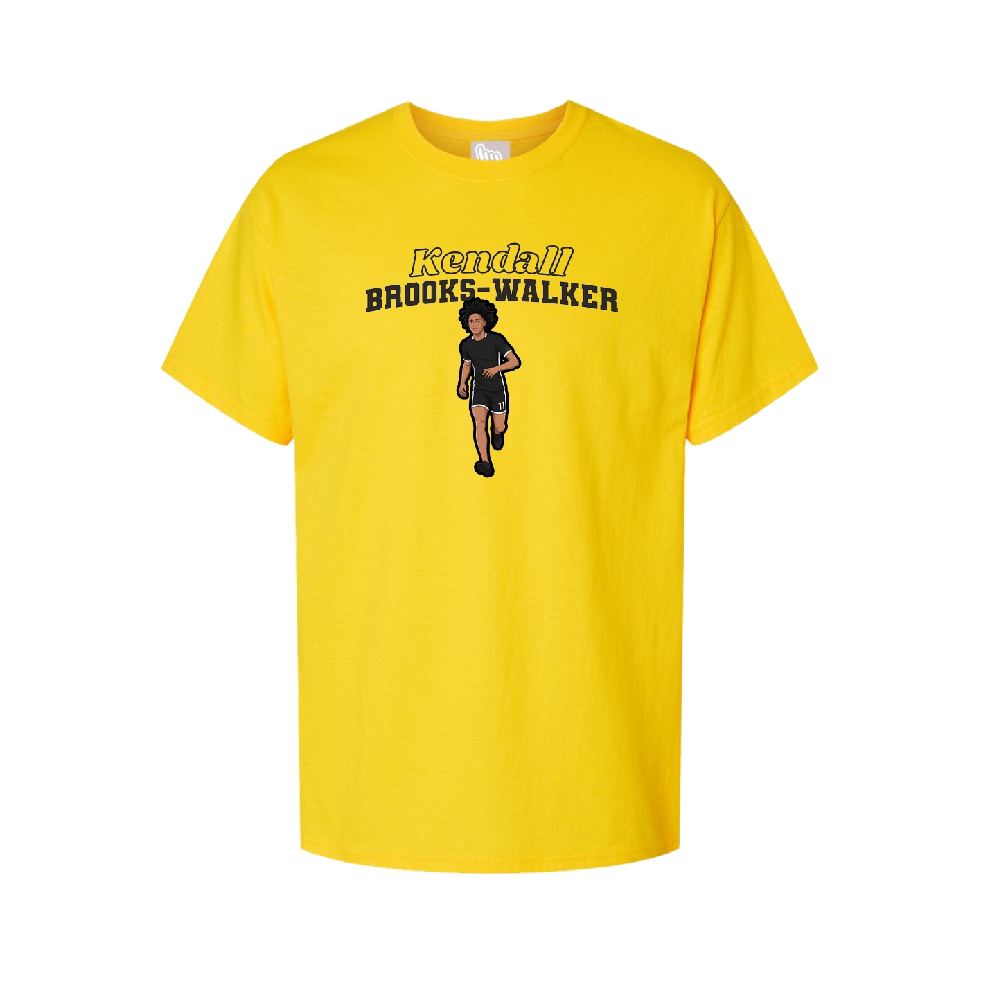 Tee — Name Arch in Gold