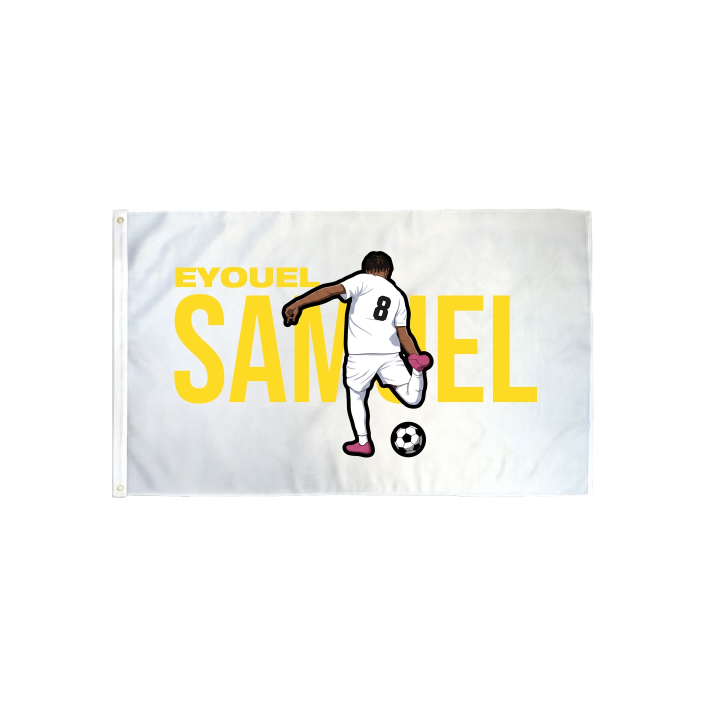 3x5 Flag — Player Name in Classic