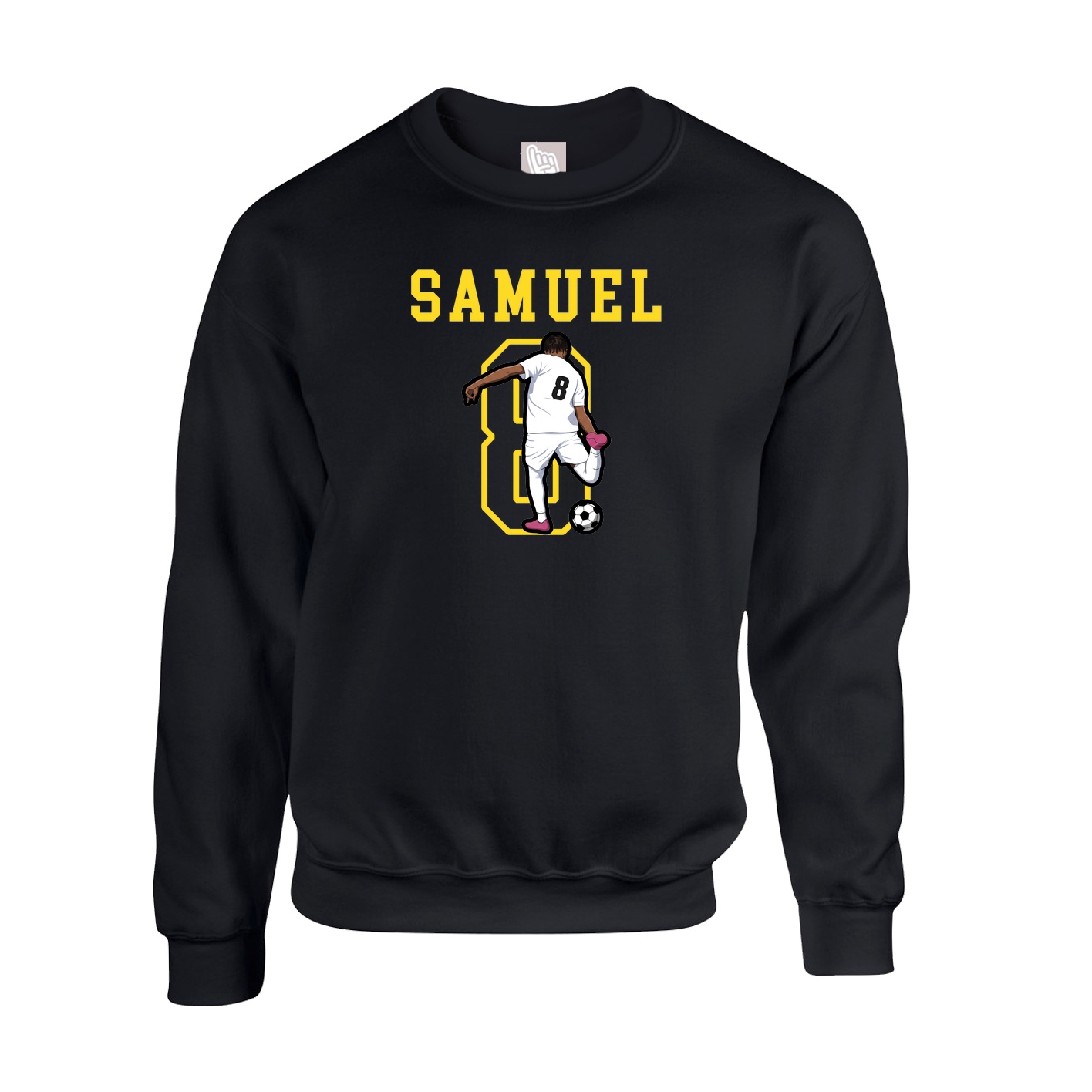 Fleece Crew — Shirsey in Black
