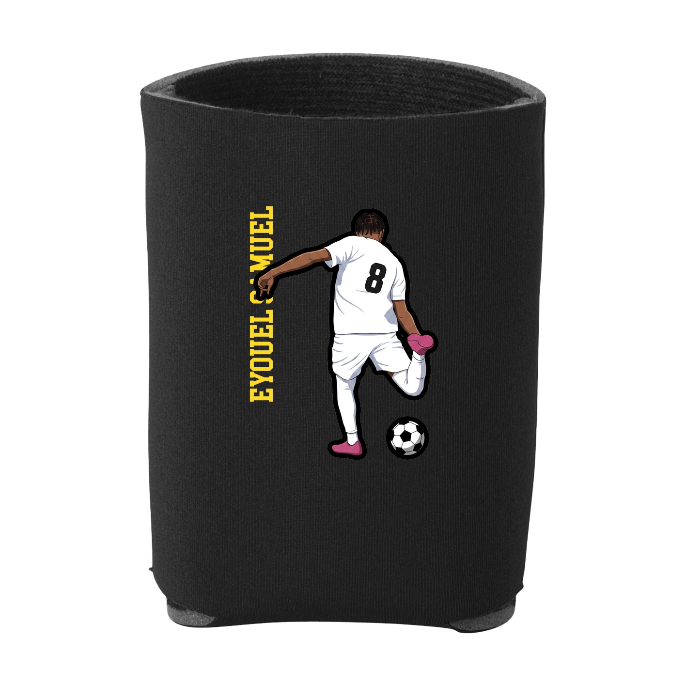 Can Holder — Name Vertical in Black