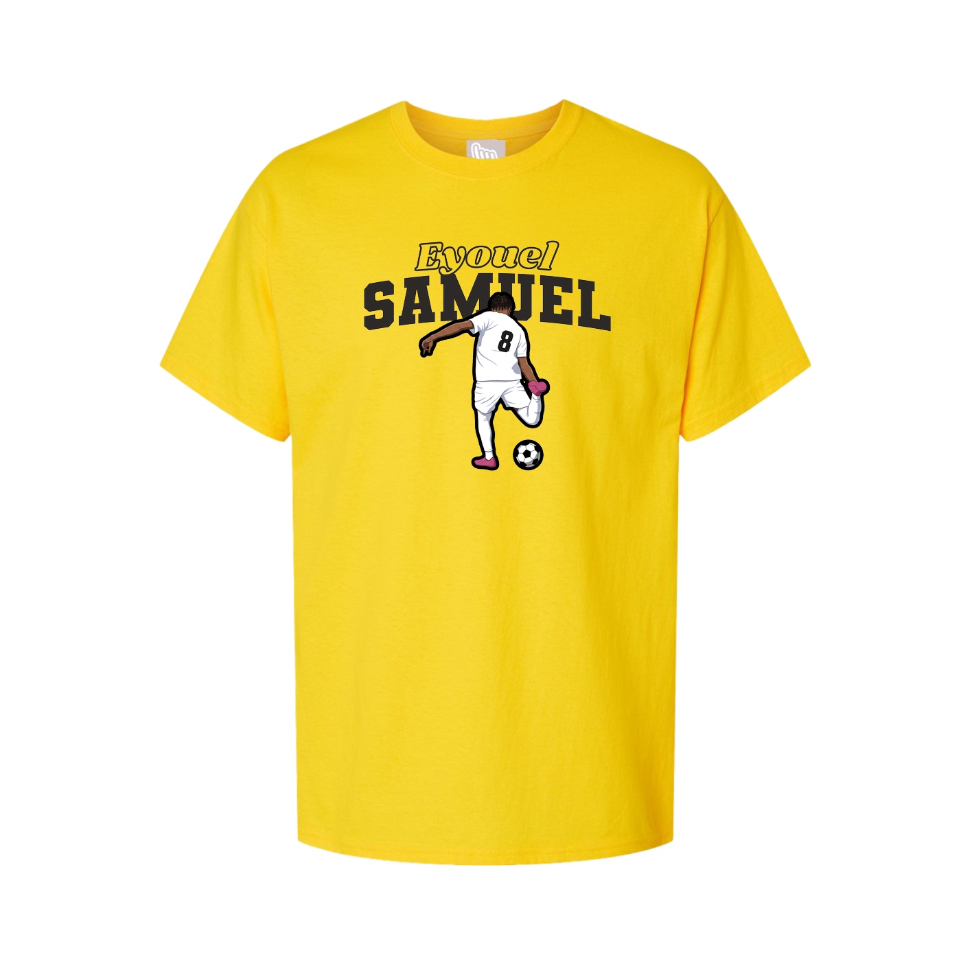 Tee — Name Arch in Gold