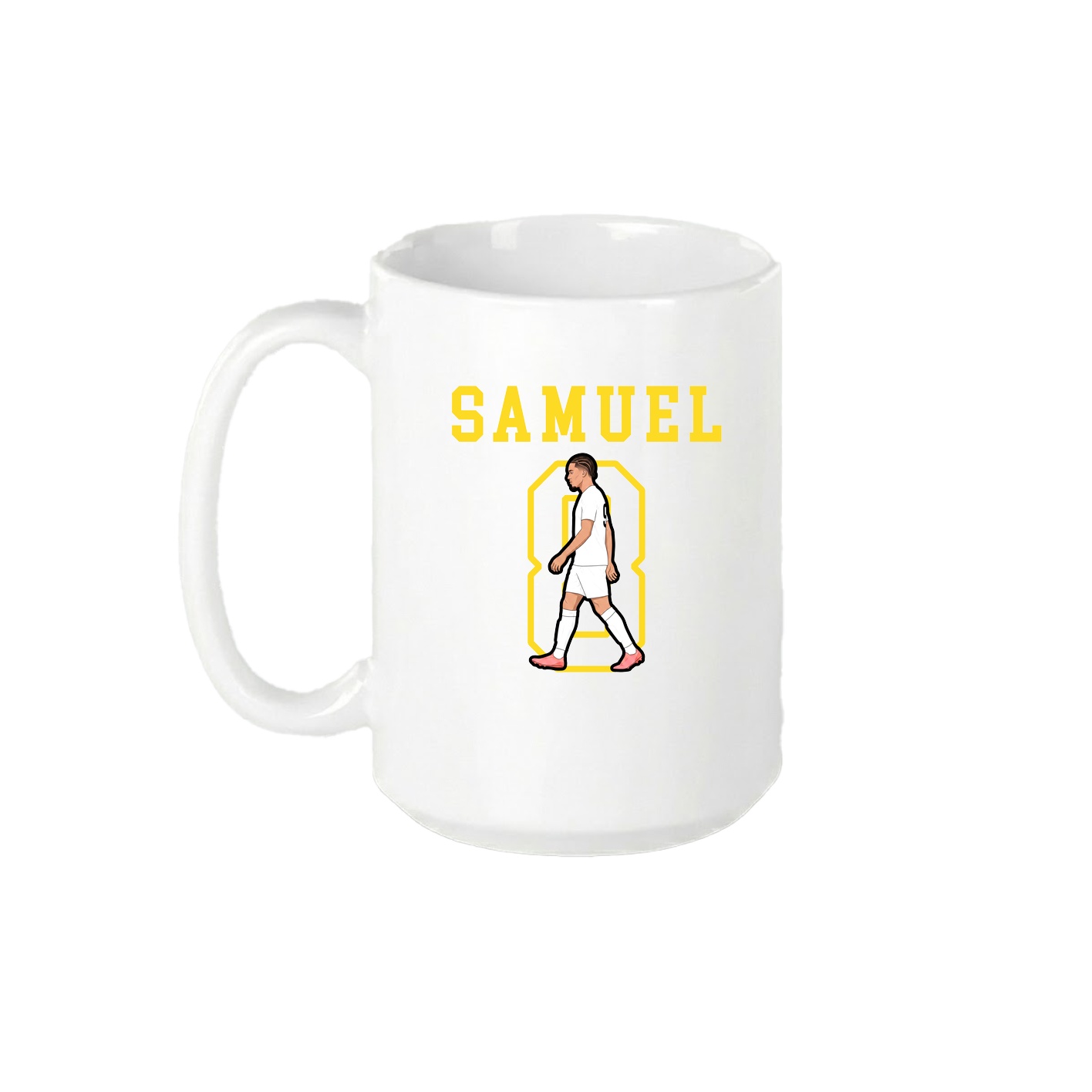 15oz Coffee Mug — Shirsey in White