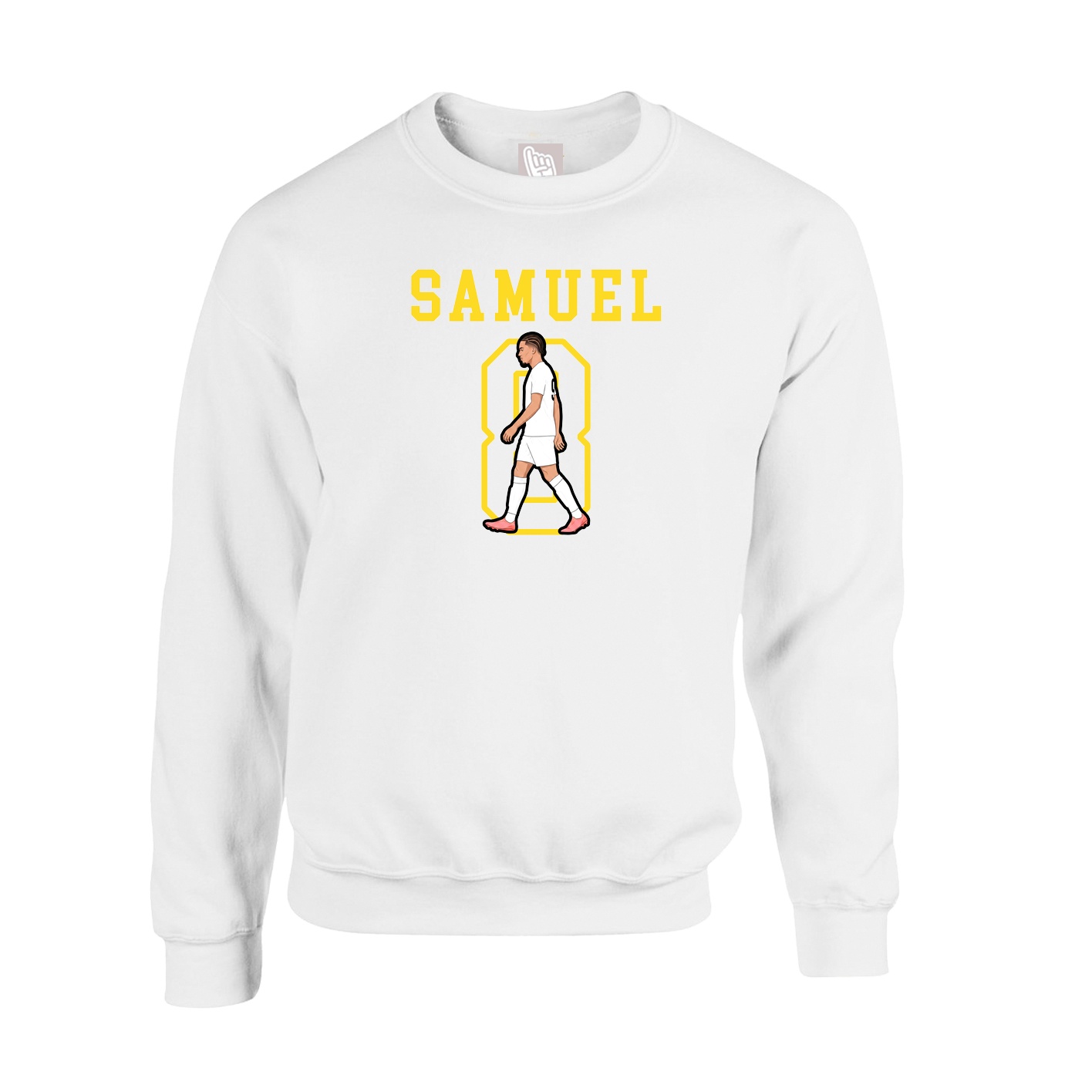 Fleece Crew — Shirsey in White