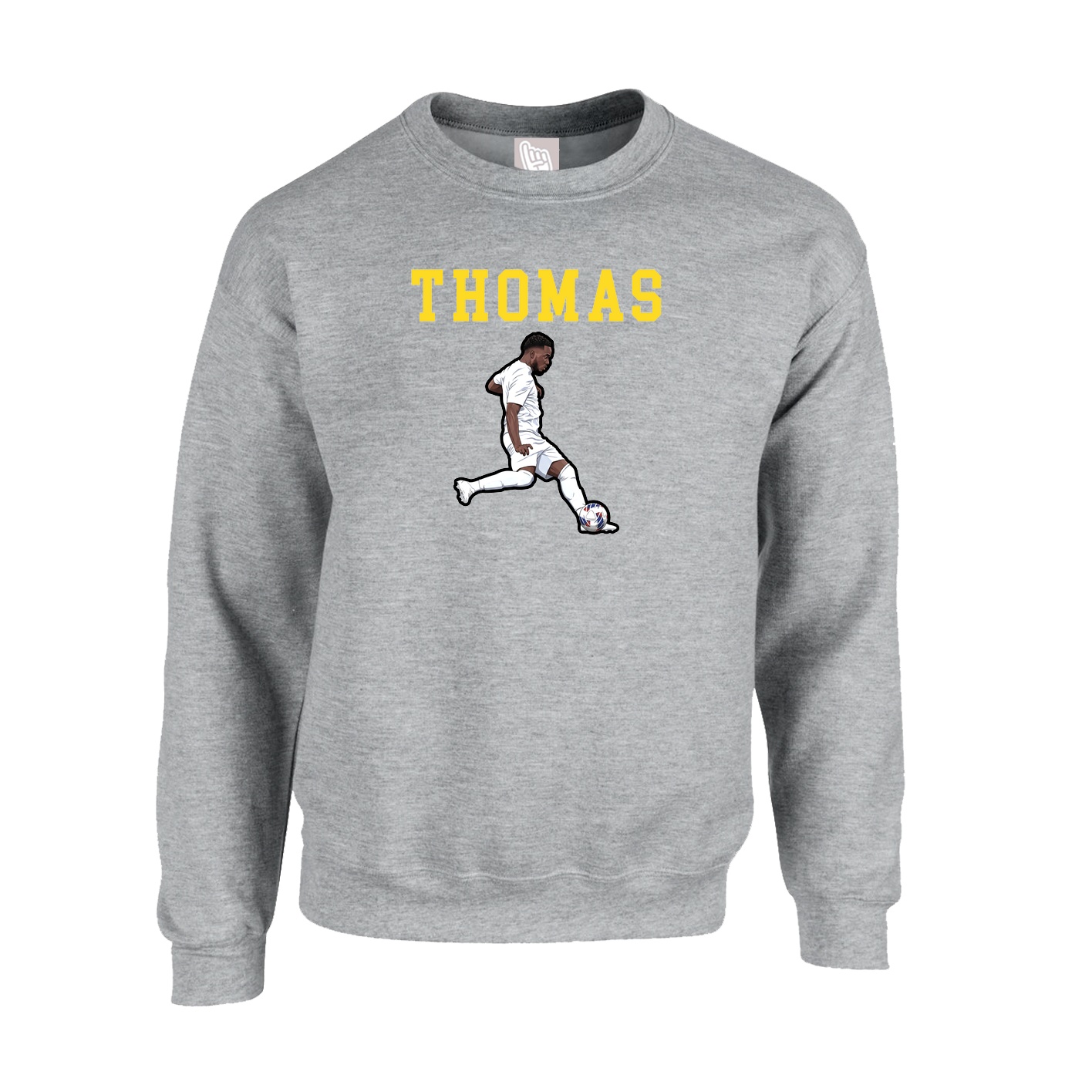 Fleece Crew — Shirsey in Grey