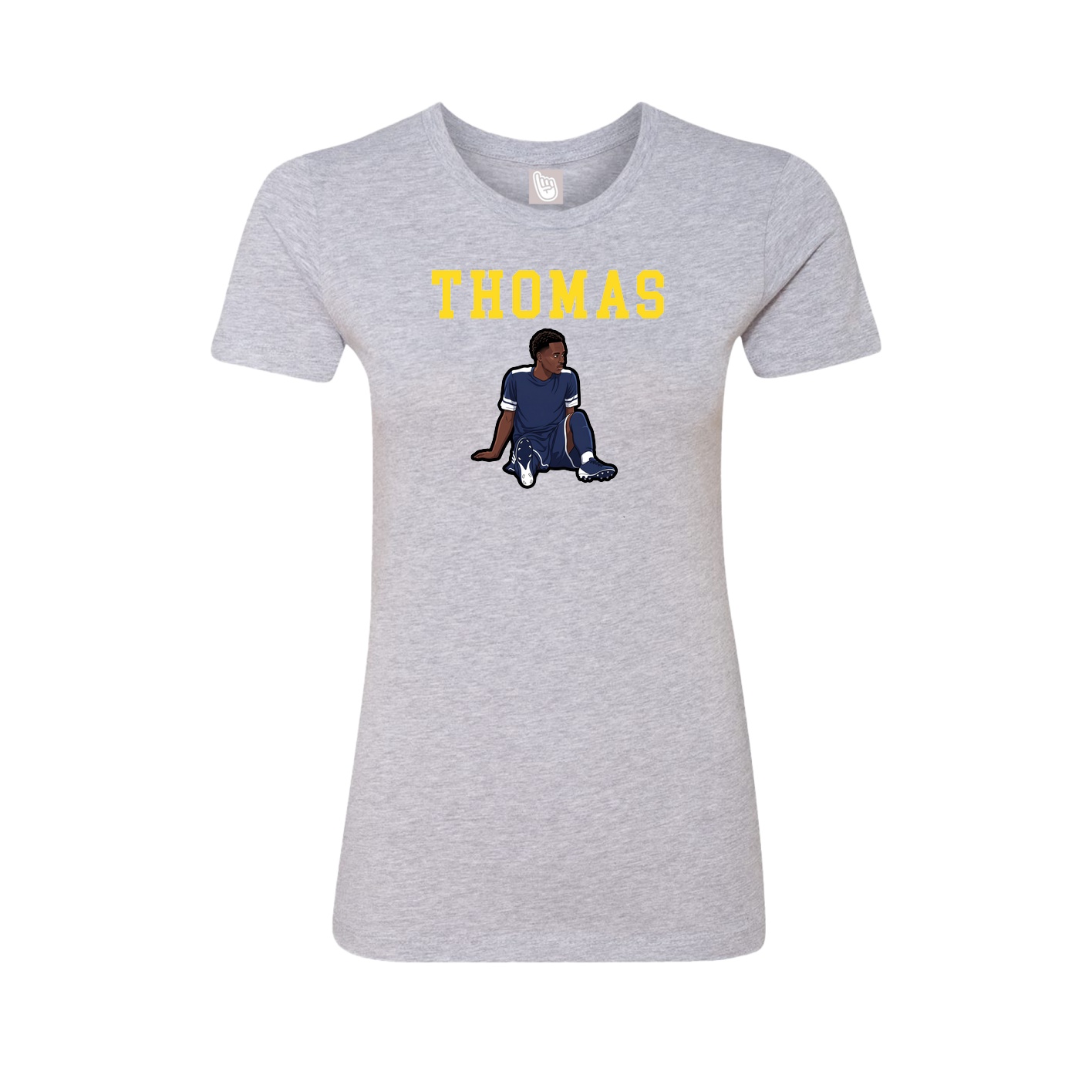 Fitted Women's Tee — Shirsey in Grey