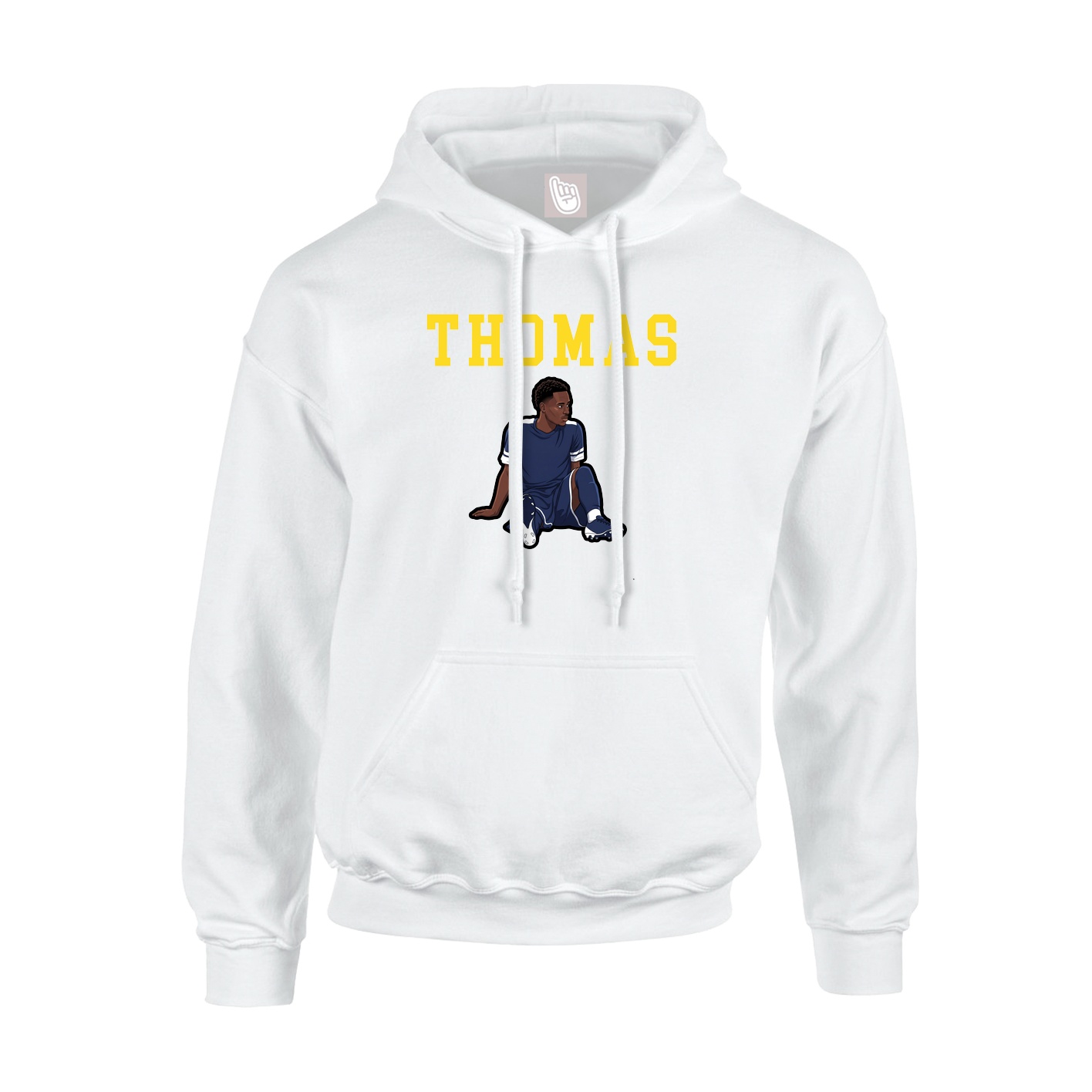 Hoodie — Shirsey in White
