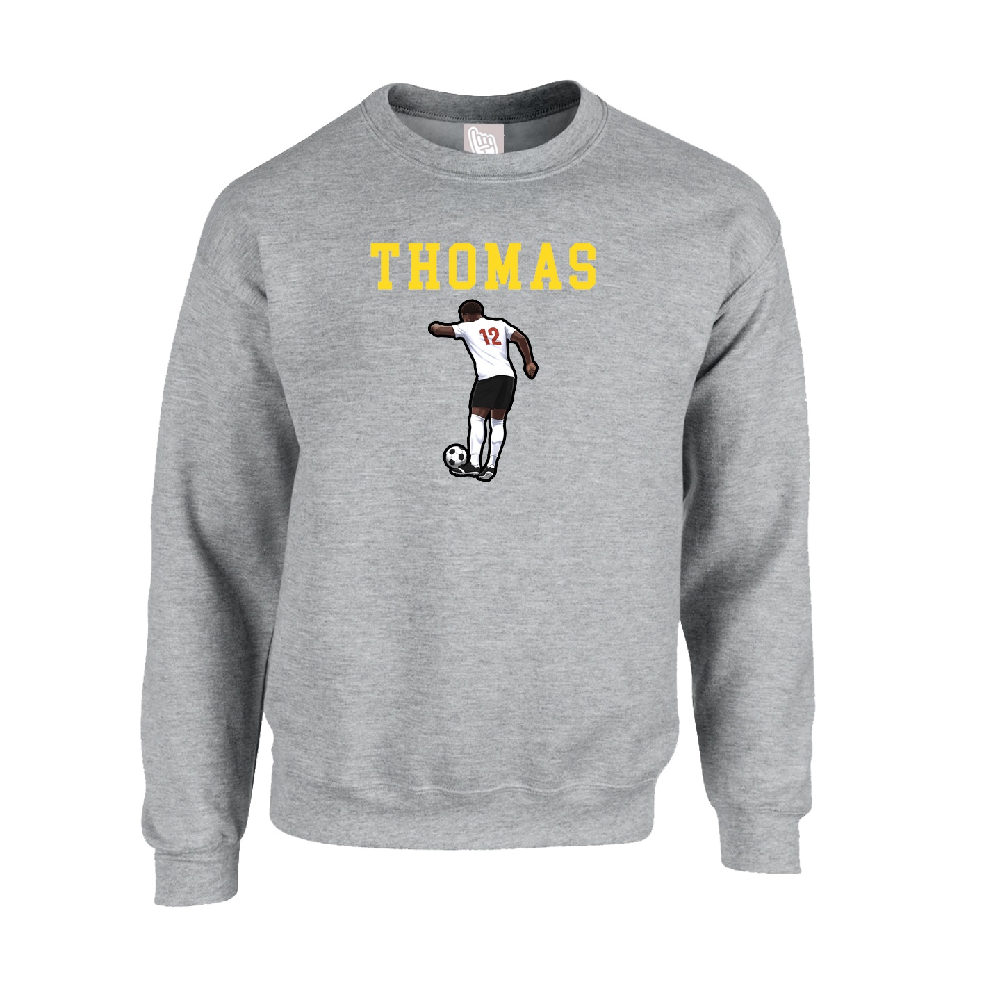 Fleece Crew — Shirsey in Grey