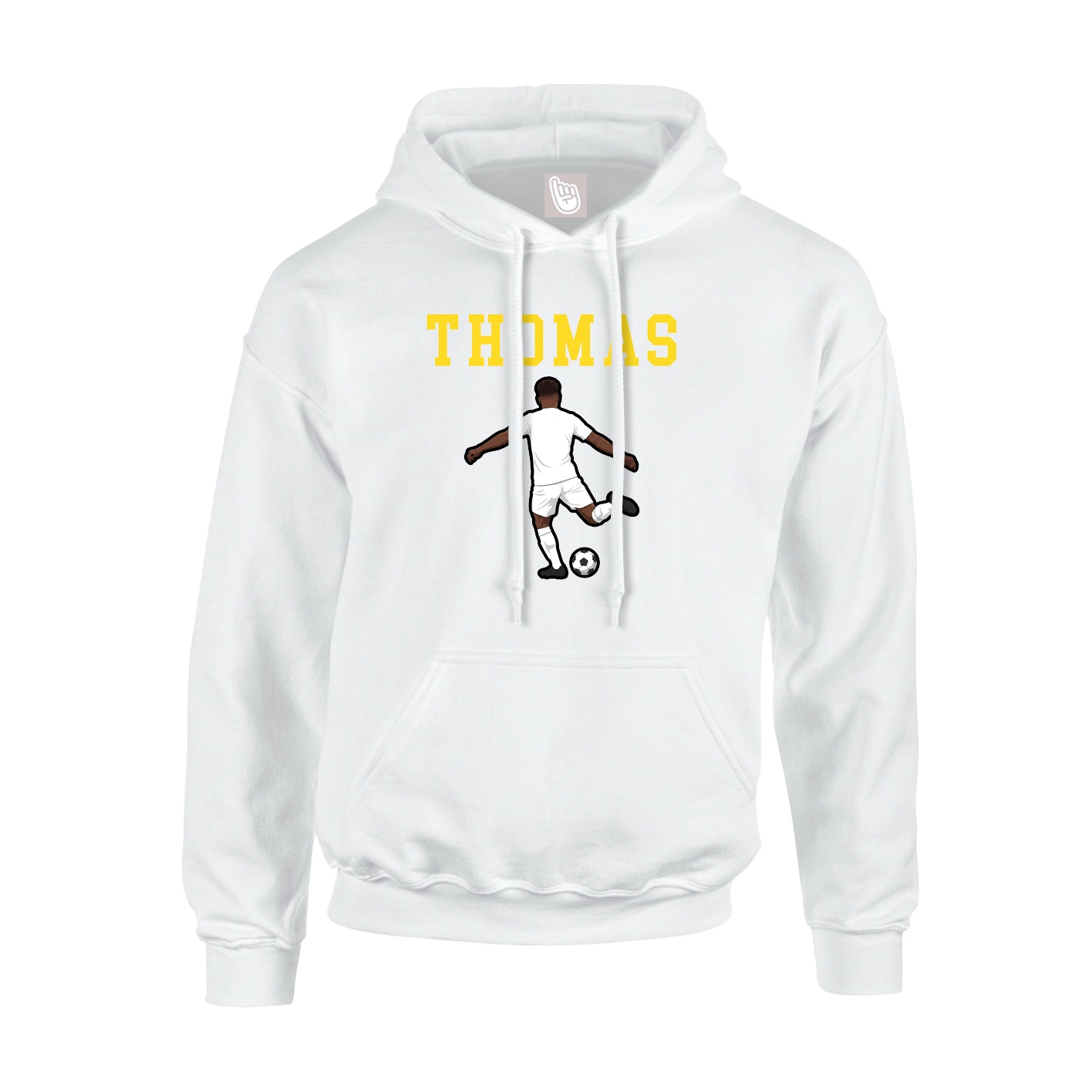 Youth Hoodie — Shirsey in White