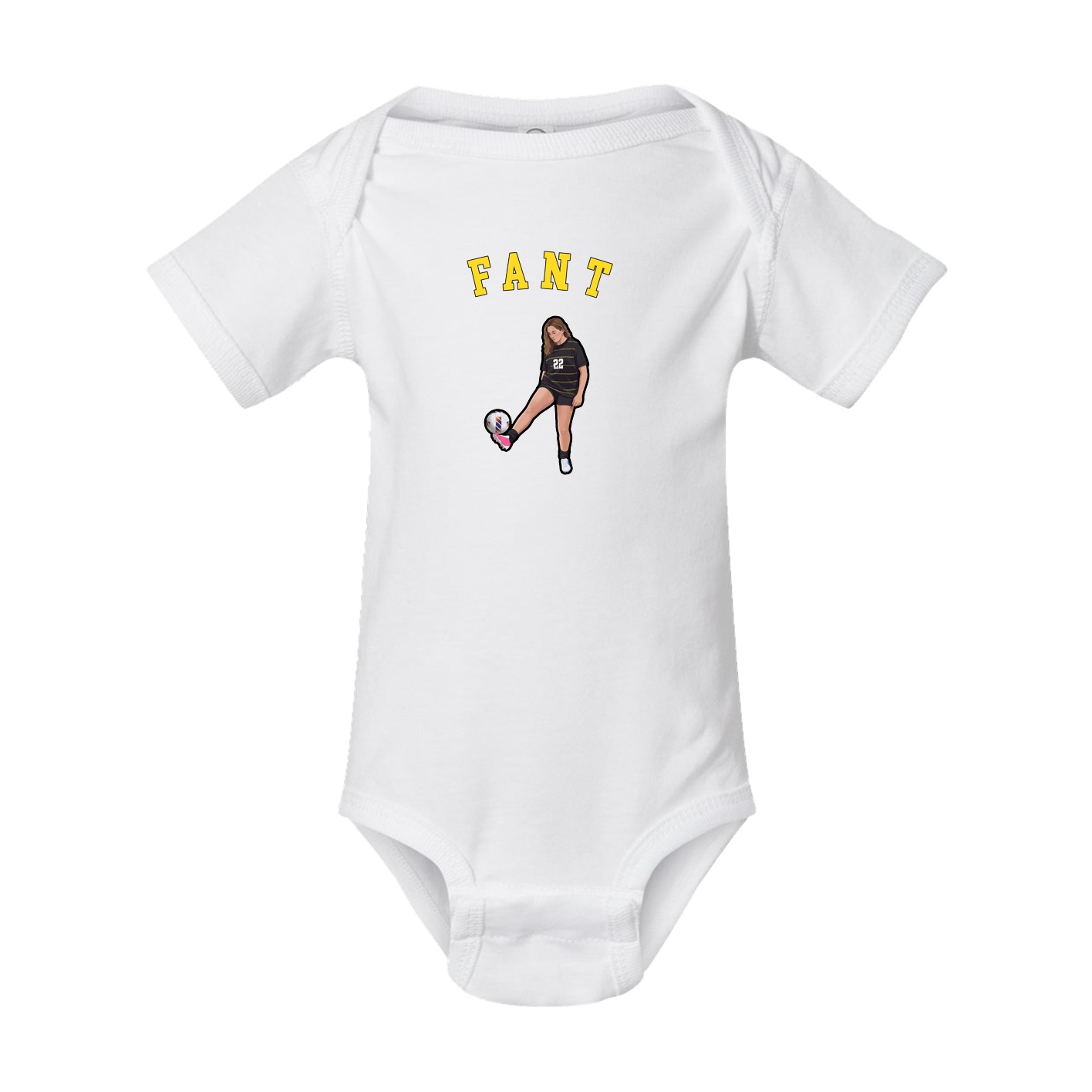 Baby Onesie — Shirsey Arch in White