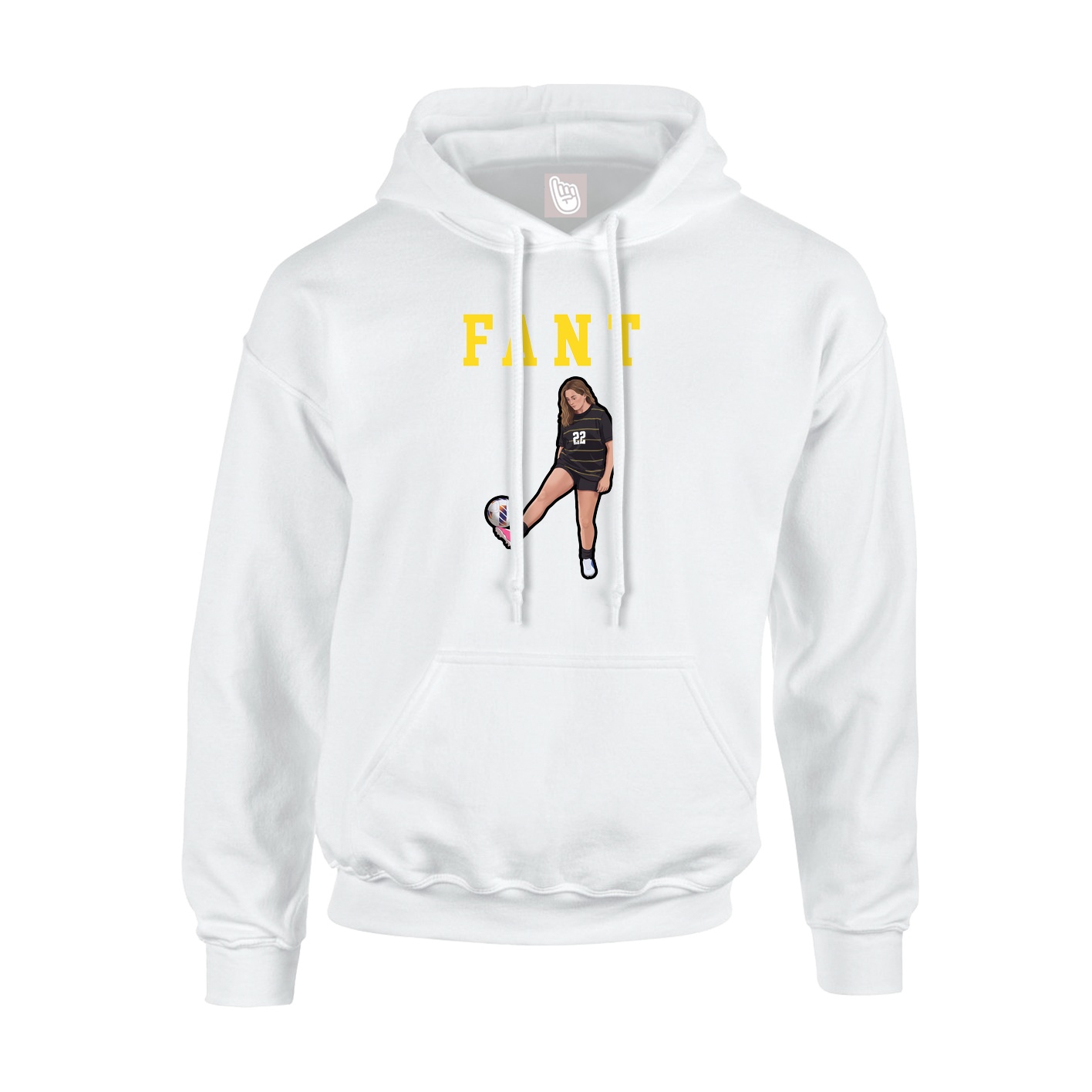 Youth Hoodie — Shirsey in White
