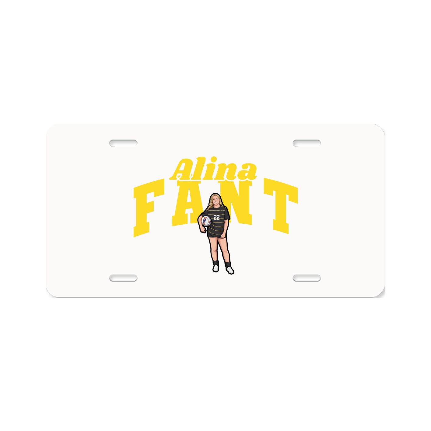 License Plate — Signature Arch in Classic
