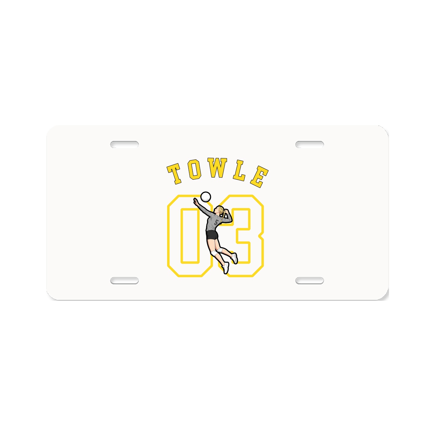 License Plate — Shirsey Arch in Classic