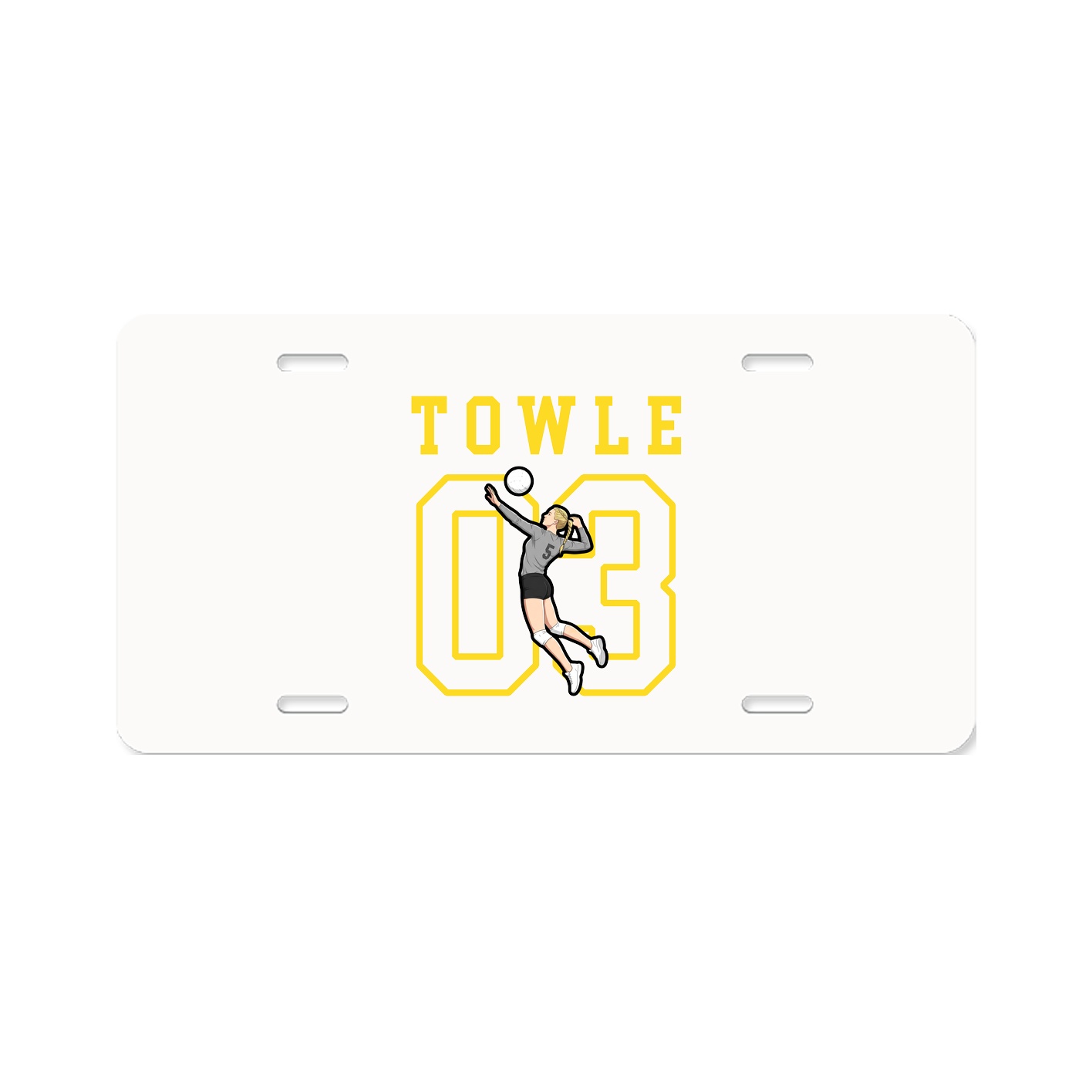 License Plate — Shirsey in Classic