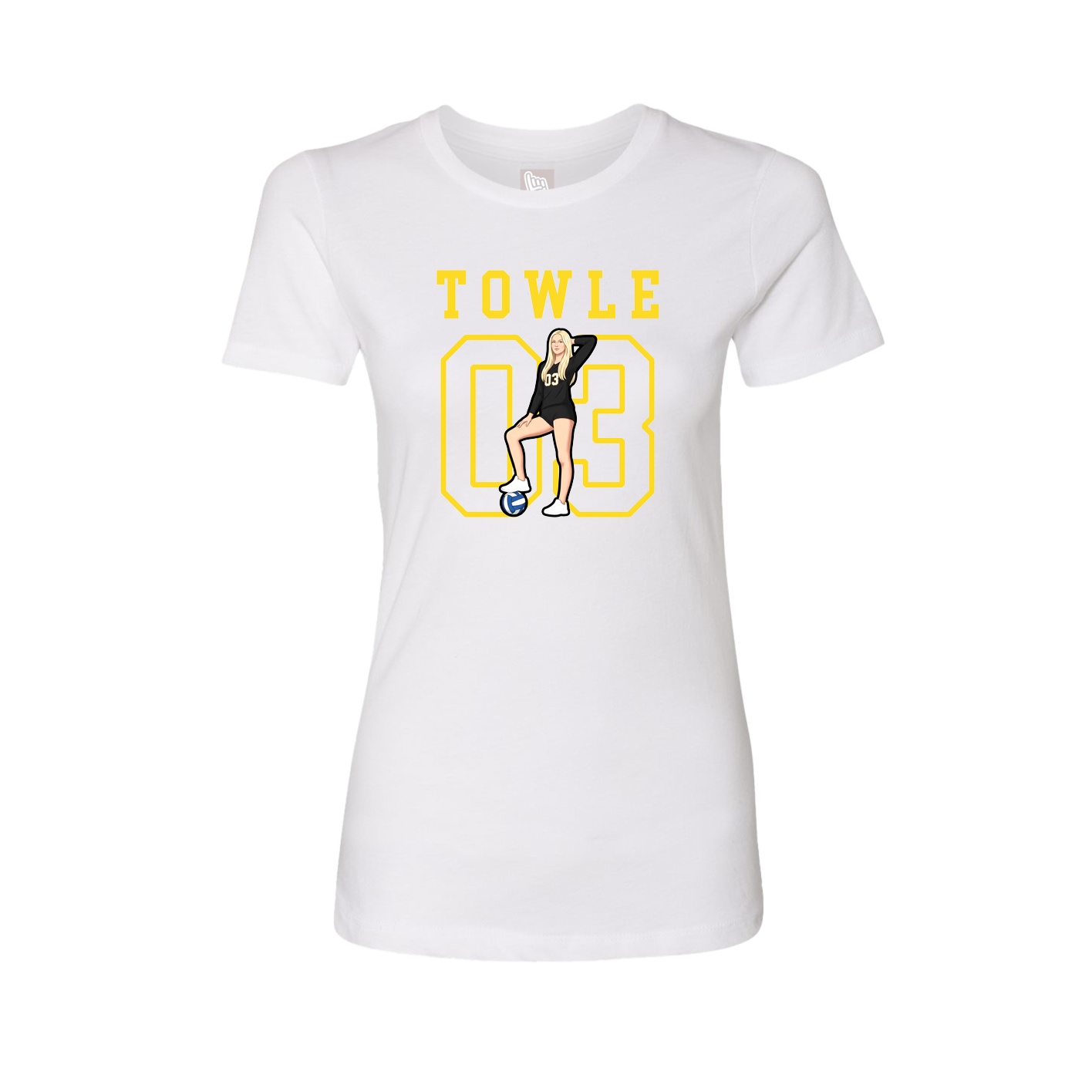 Fitted Women's Tee — Shirsey in White