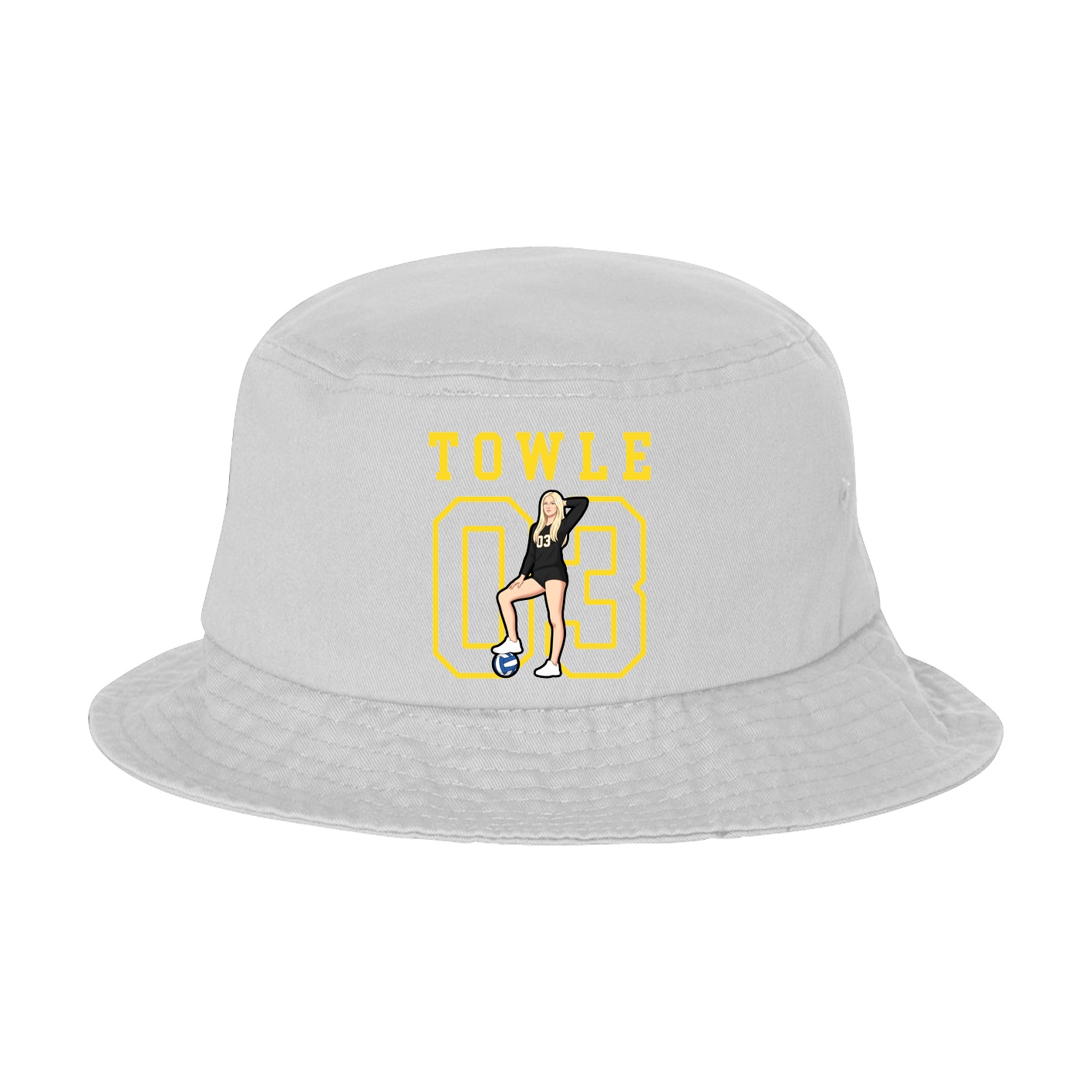 Bucket Cap — Shirsey in White