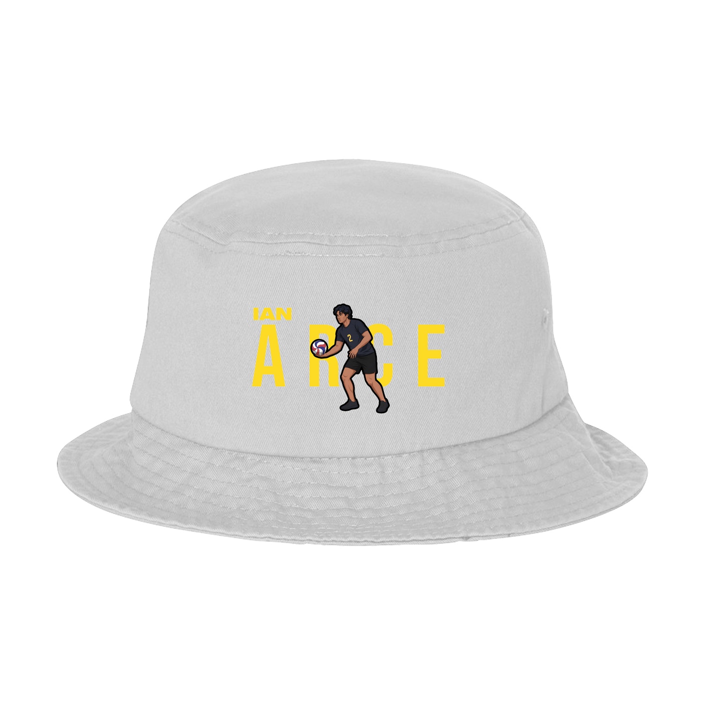 Bucket Cap — Player Name in White