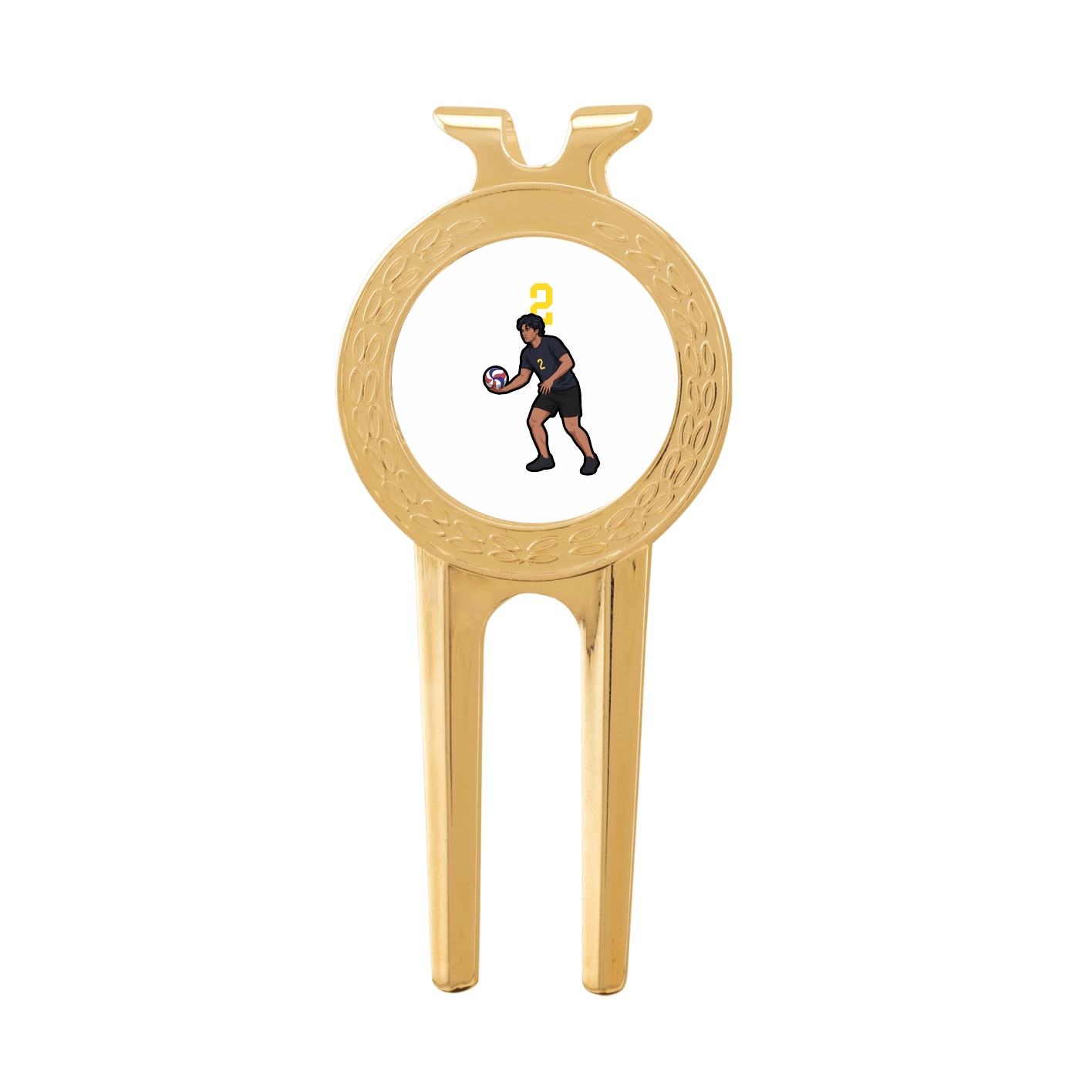Divot Tool with Ball Marker — Number Top in Classic