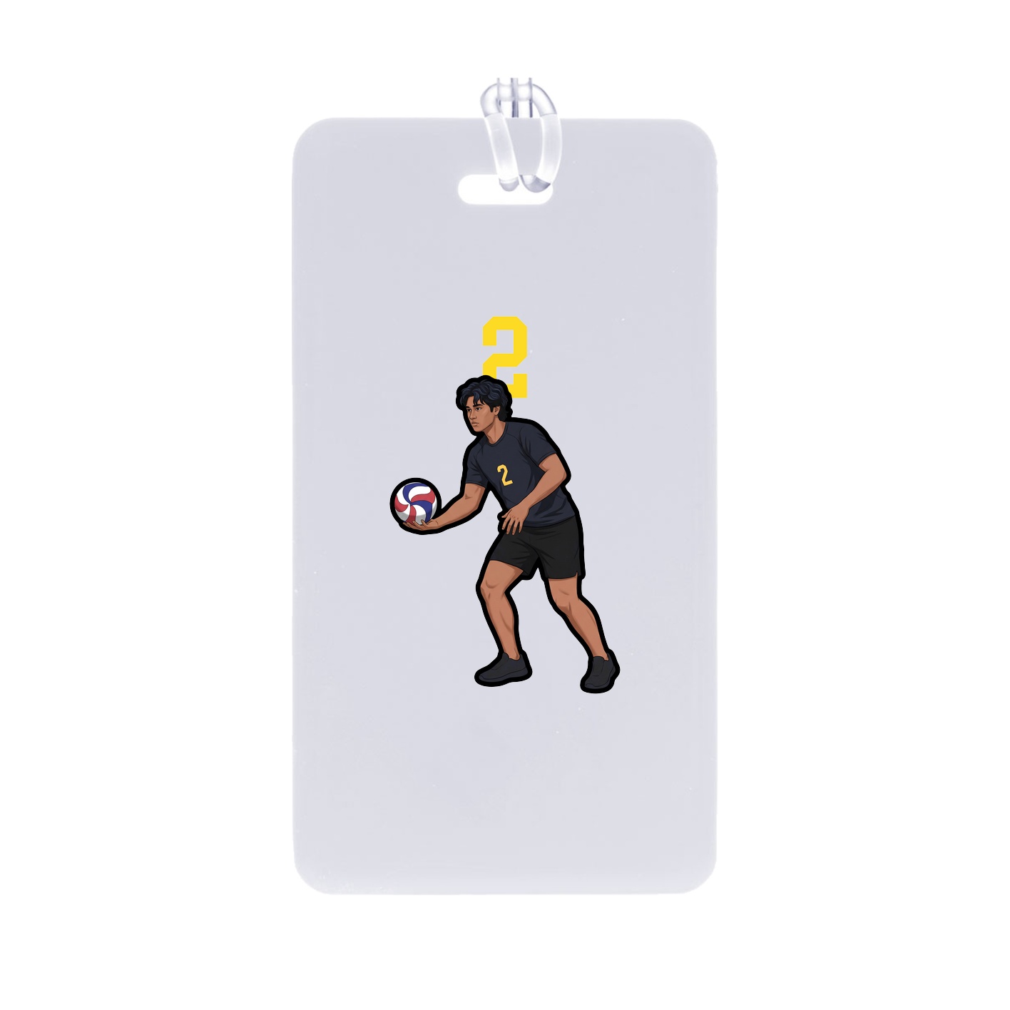 Bag Tag — Number Top in Classic