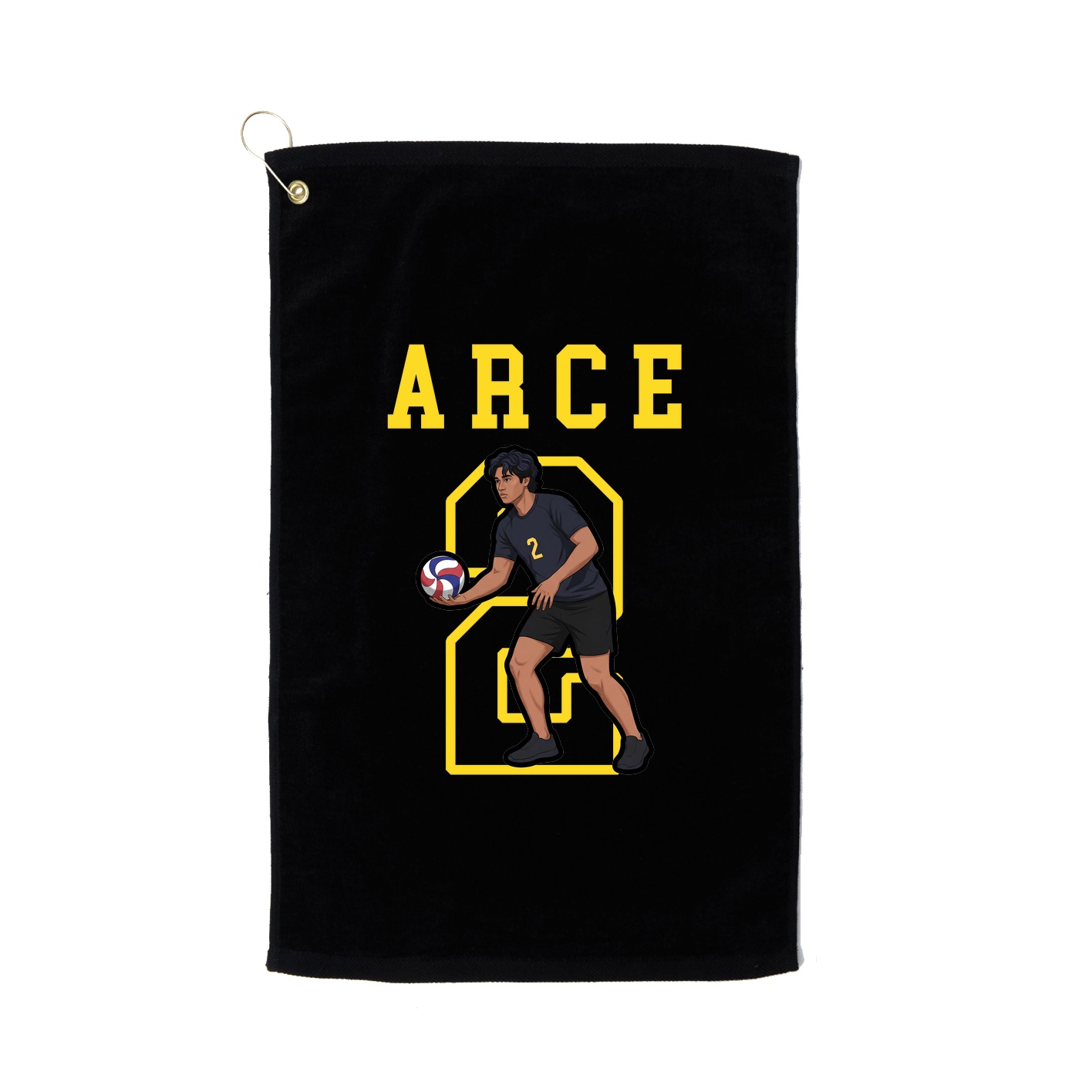 Golf Towel — Shirsey in Black