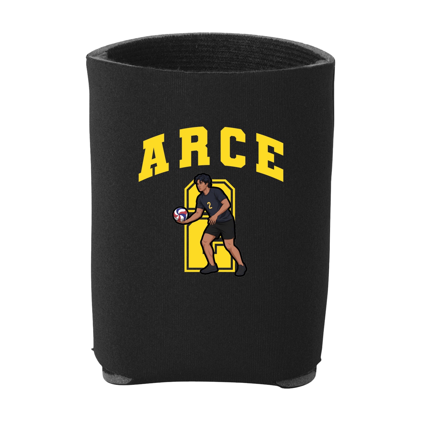 Can Holder — Number in Black