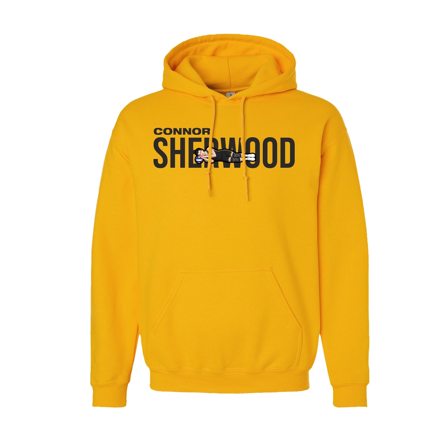 Hoodie — Player Name in Gold