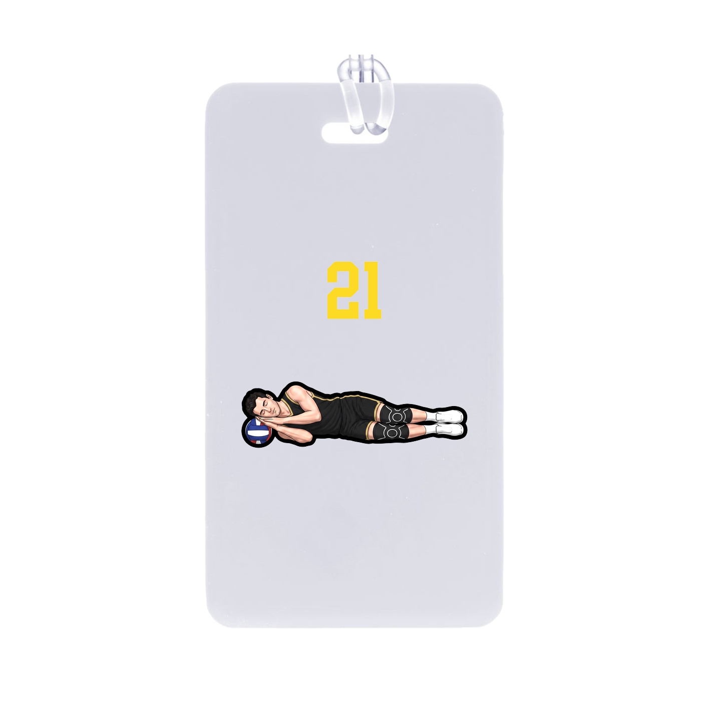 Bag Tag — Number Top in Classic