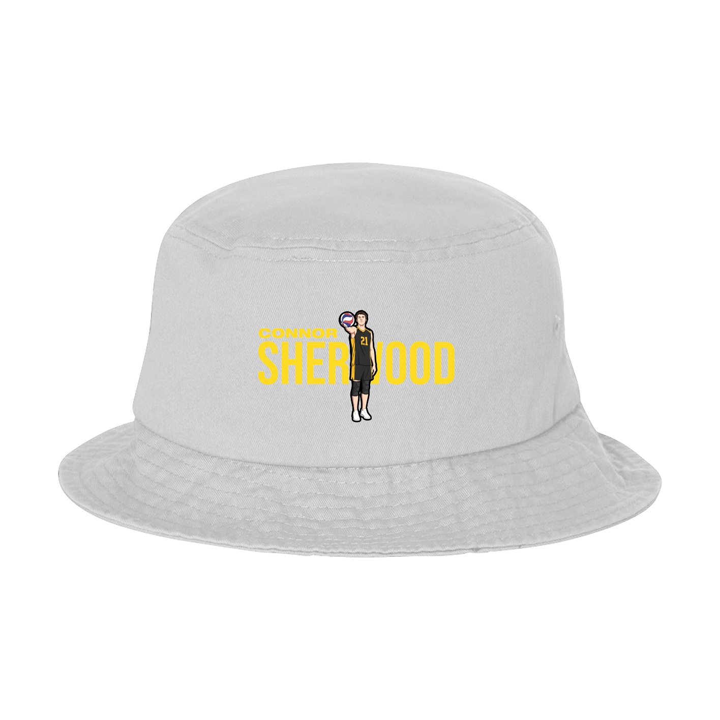 Bucket Cap — Player Name in White