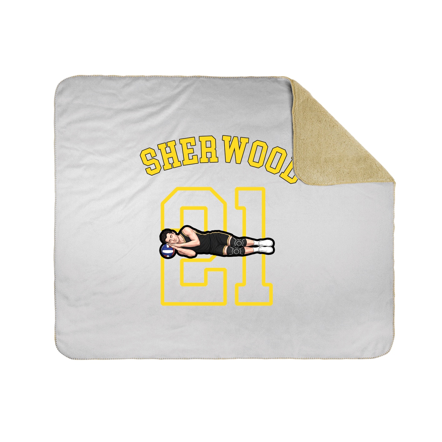 Throw Blanket — Shirsey Arch in White