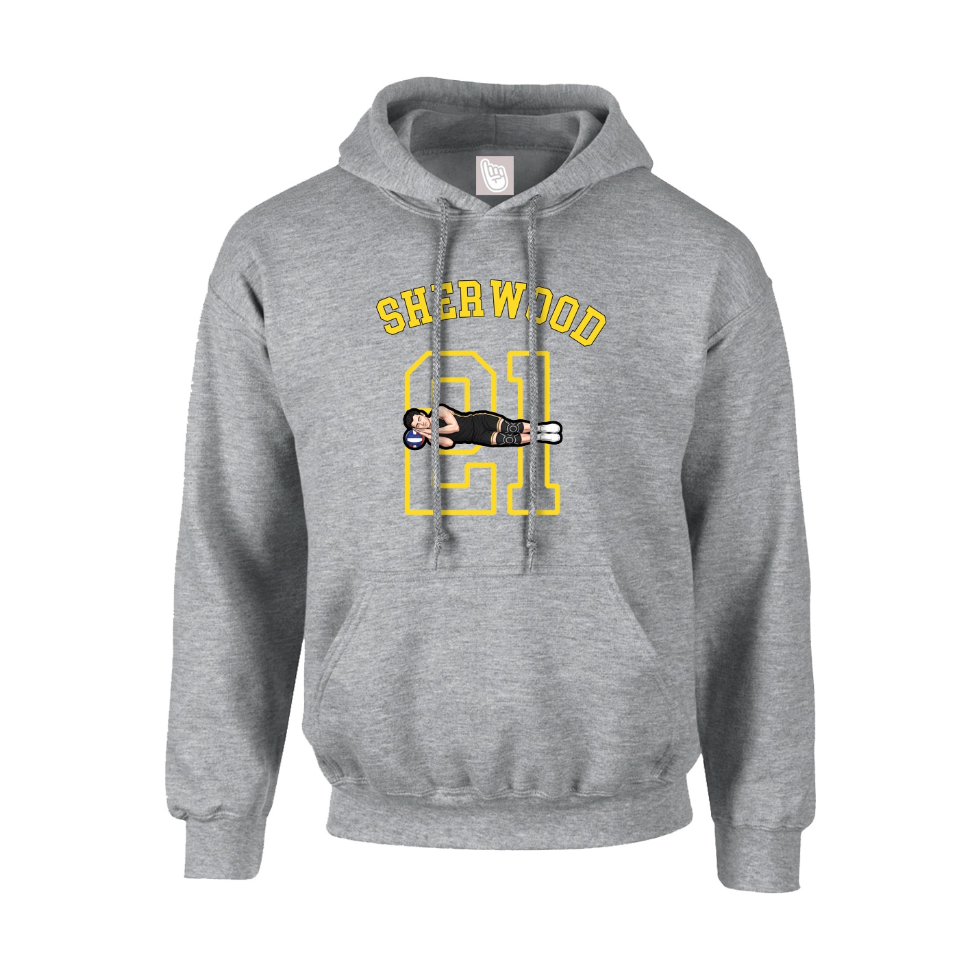 Hoodie — Shirsey Arch in Grey