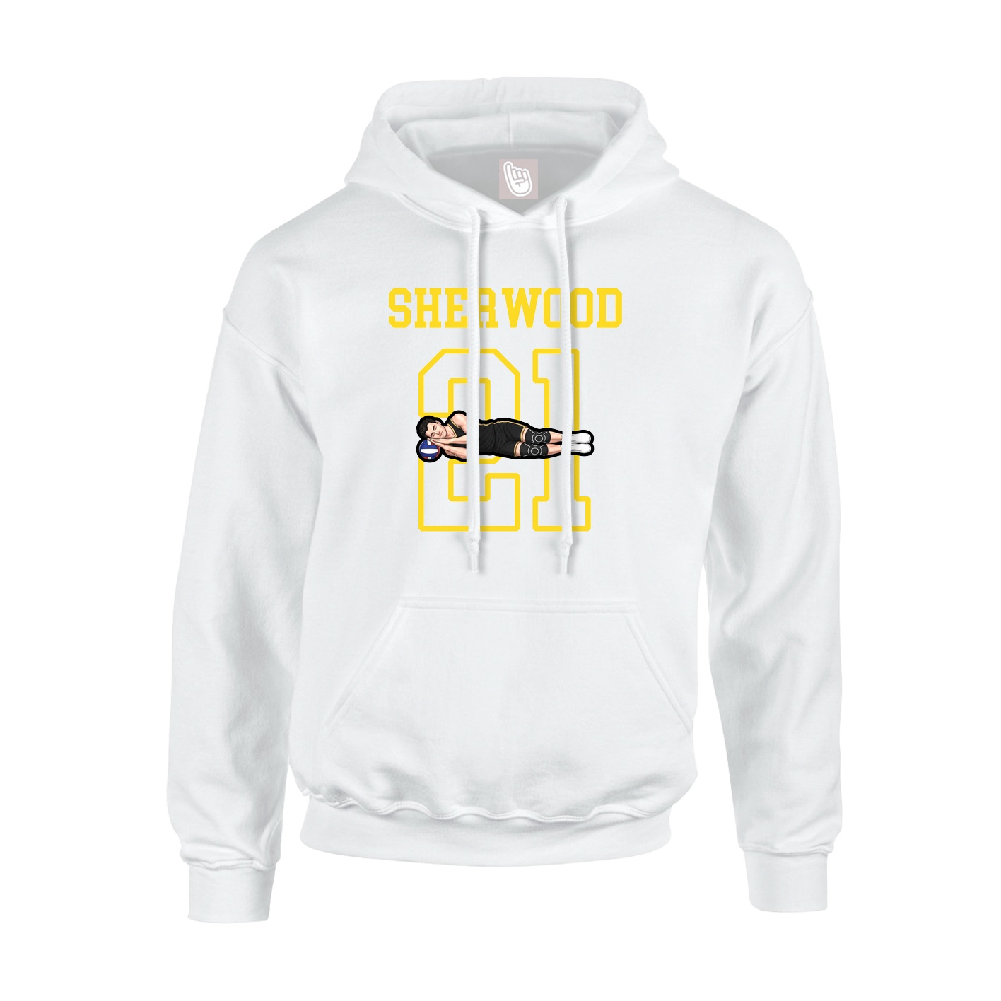 Youth Hoodie — Shirsey in White
