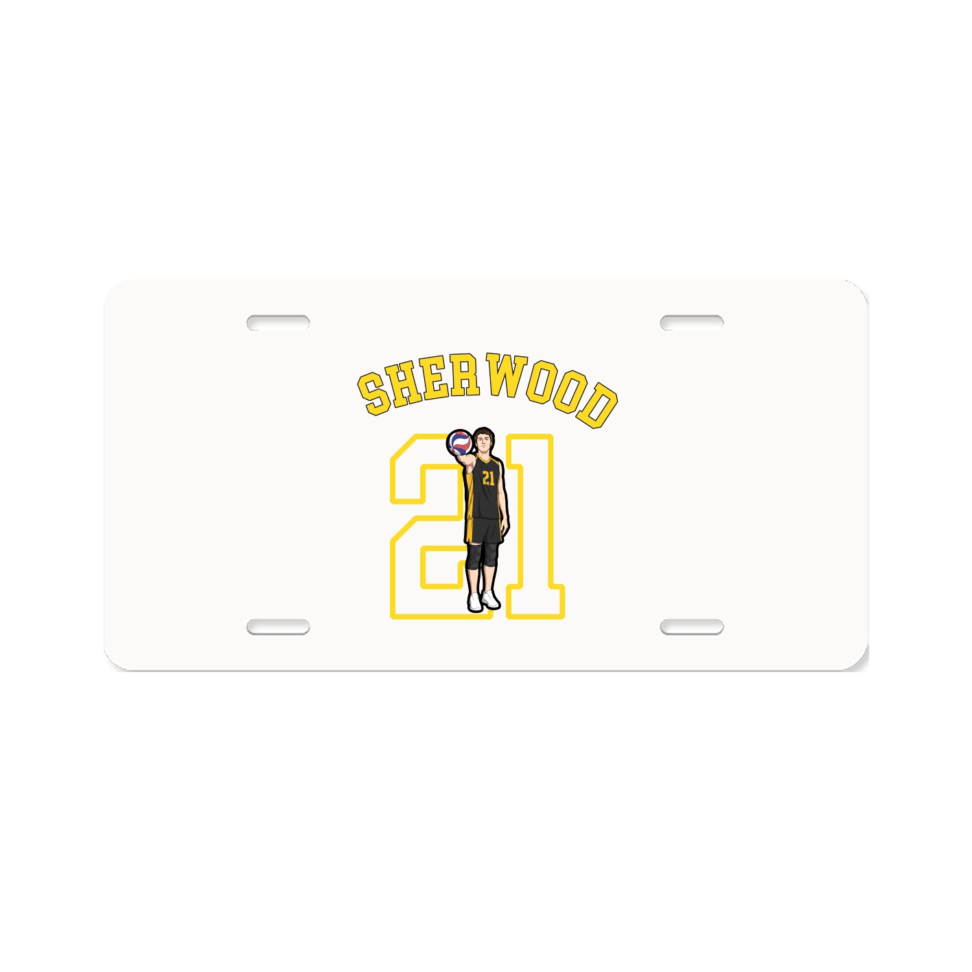 License Plate — Shirsey Arch in Classic