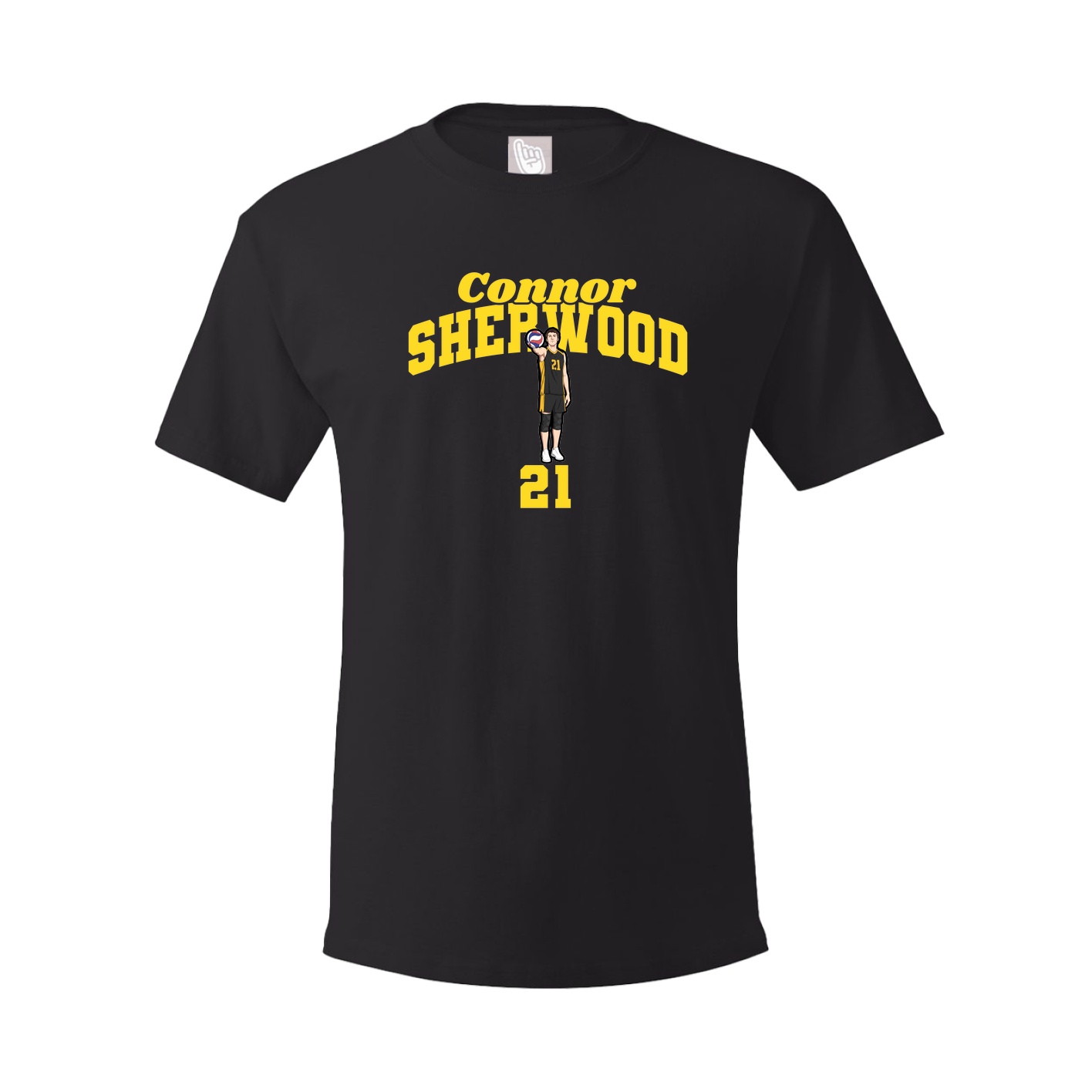 Tee — Signature Arch in Black