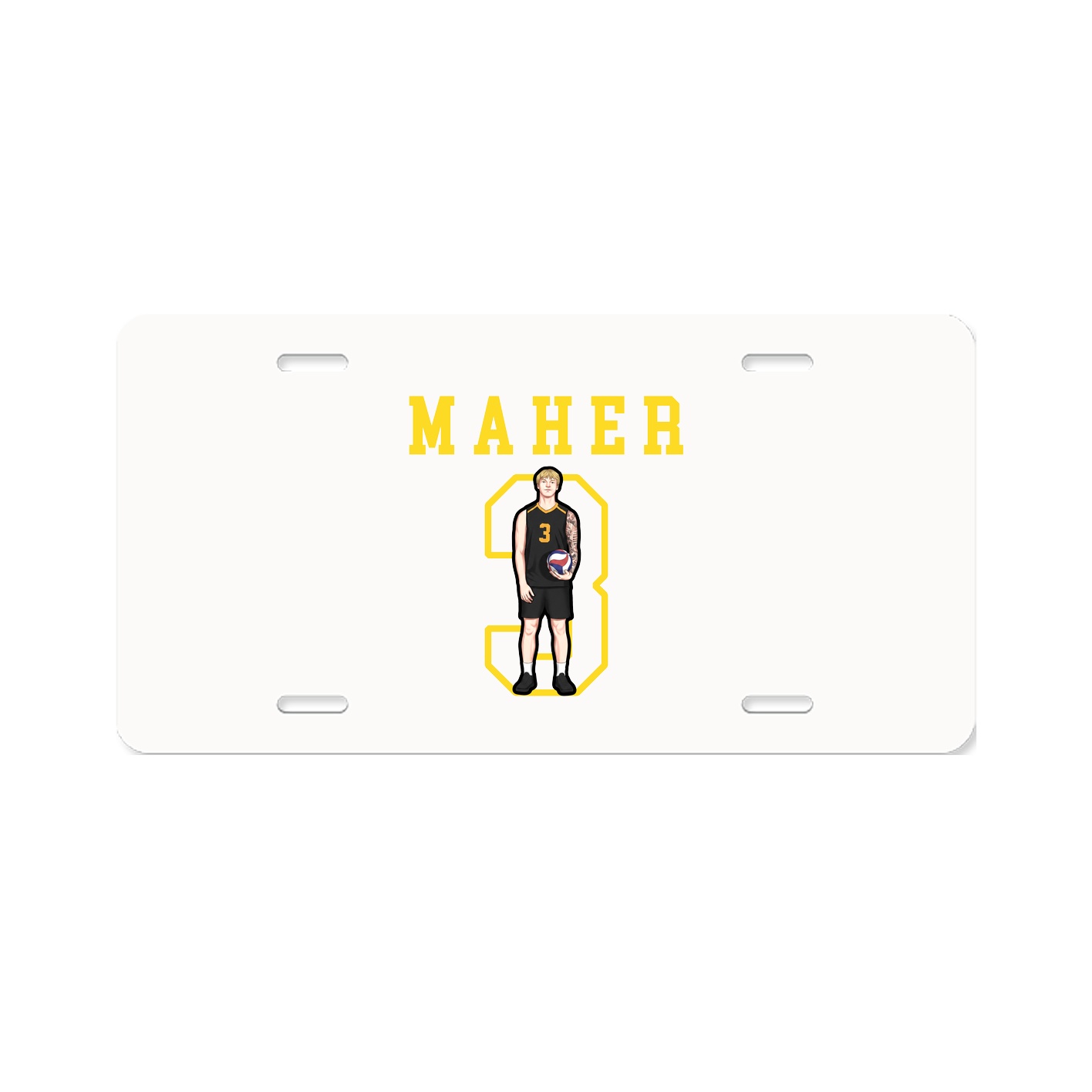 License Plate — Shirsey in Classic