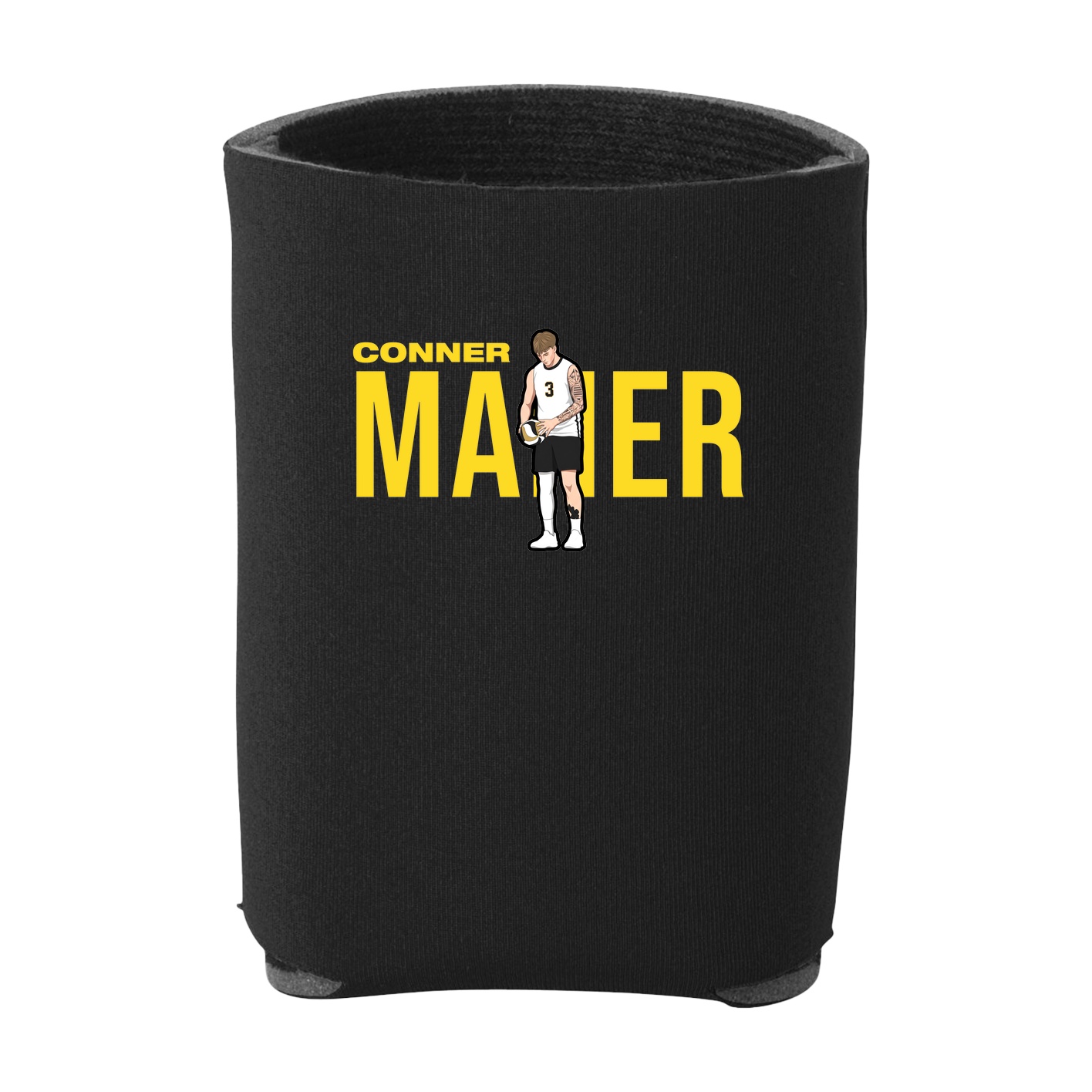 Can Holder — Player Name in Black