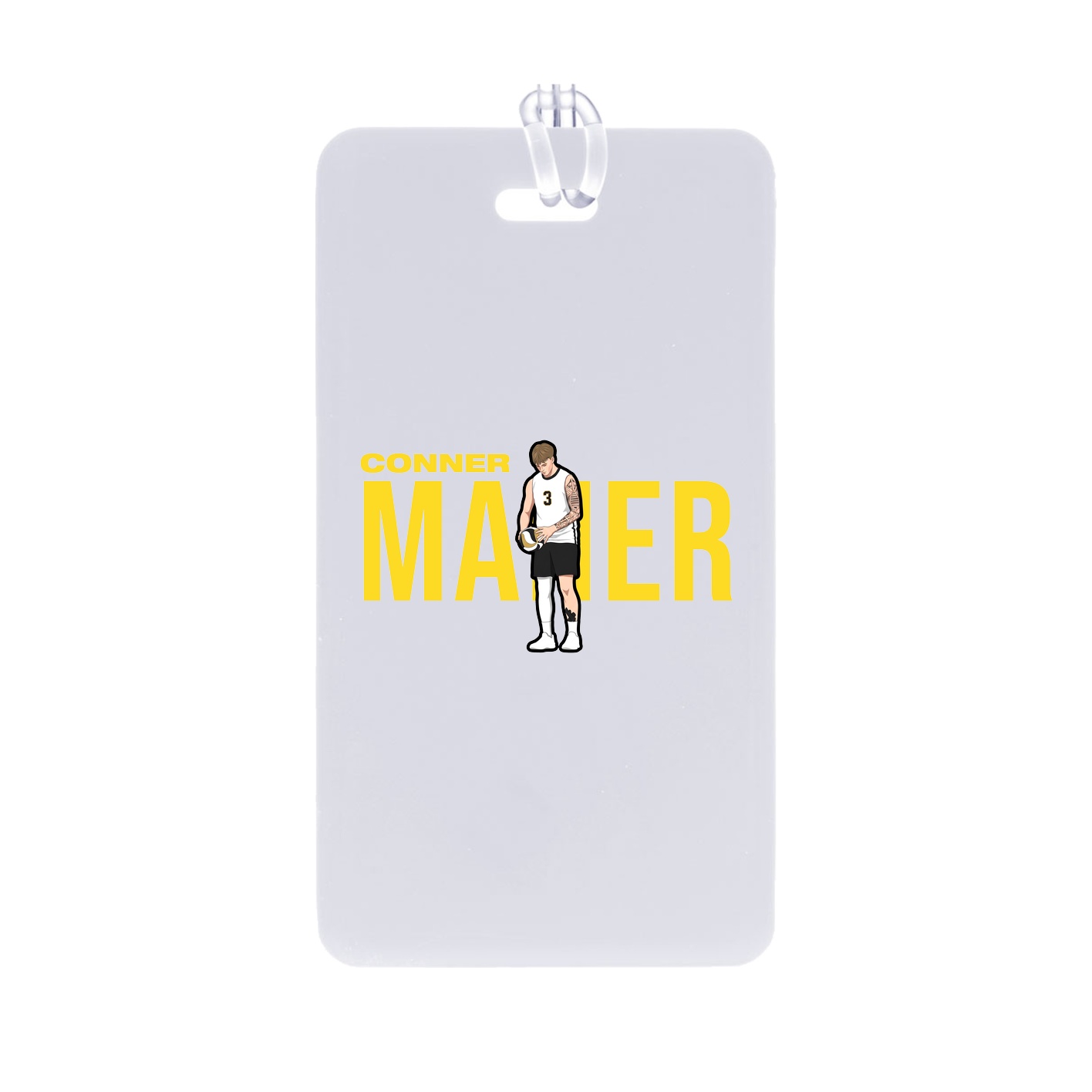 Bag Tag — Player Name in Classic