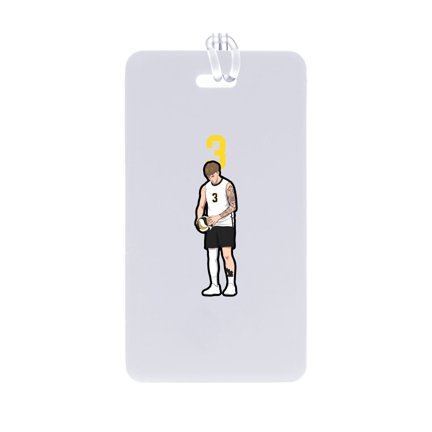 Bag Tag — Number Top in Classic