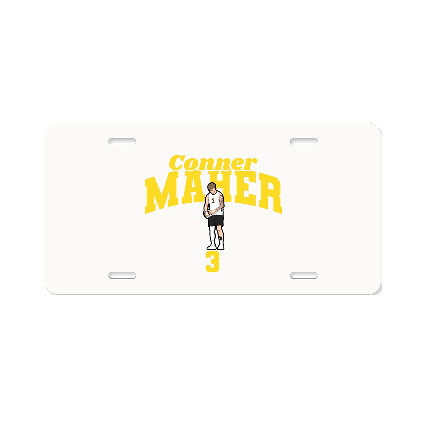 License Plate — Signature Arch in Classic
