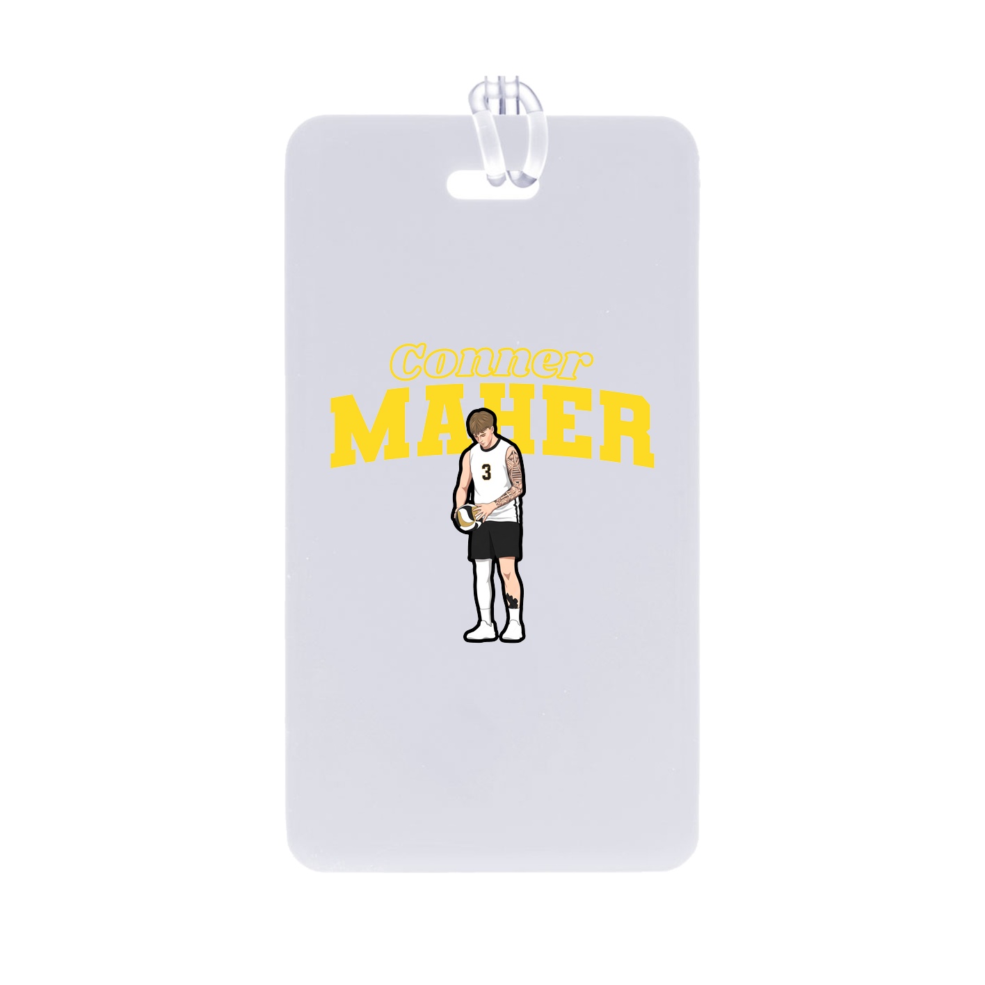 Bag Tag — Name Arch in Classic