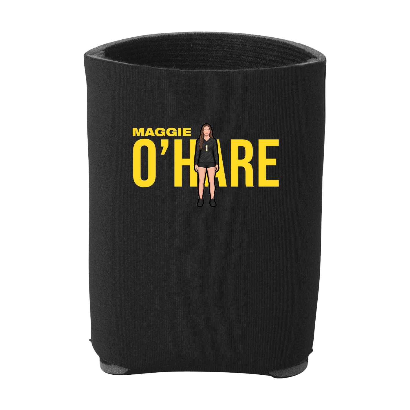 Can Holder — Player Name in Black