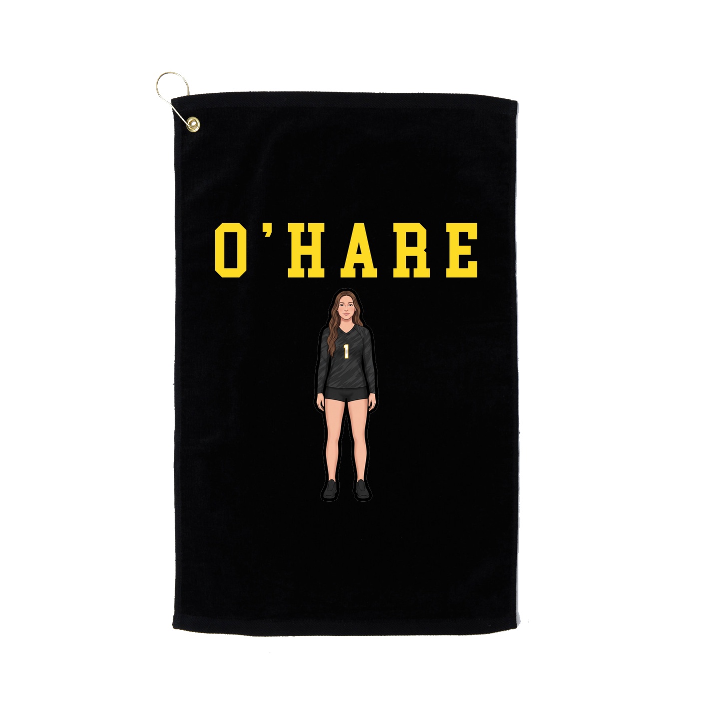 Golf Towel — Shirsey in Black