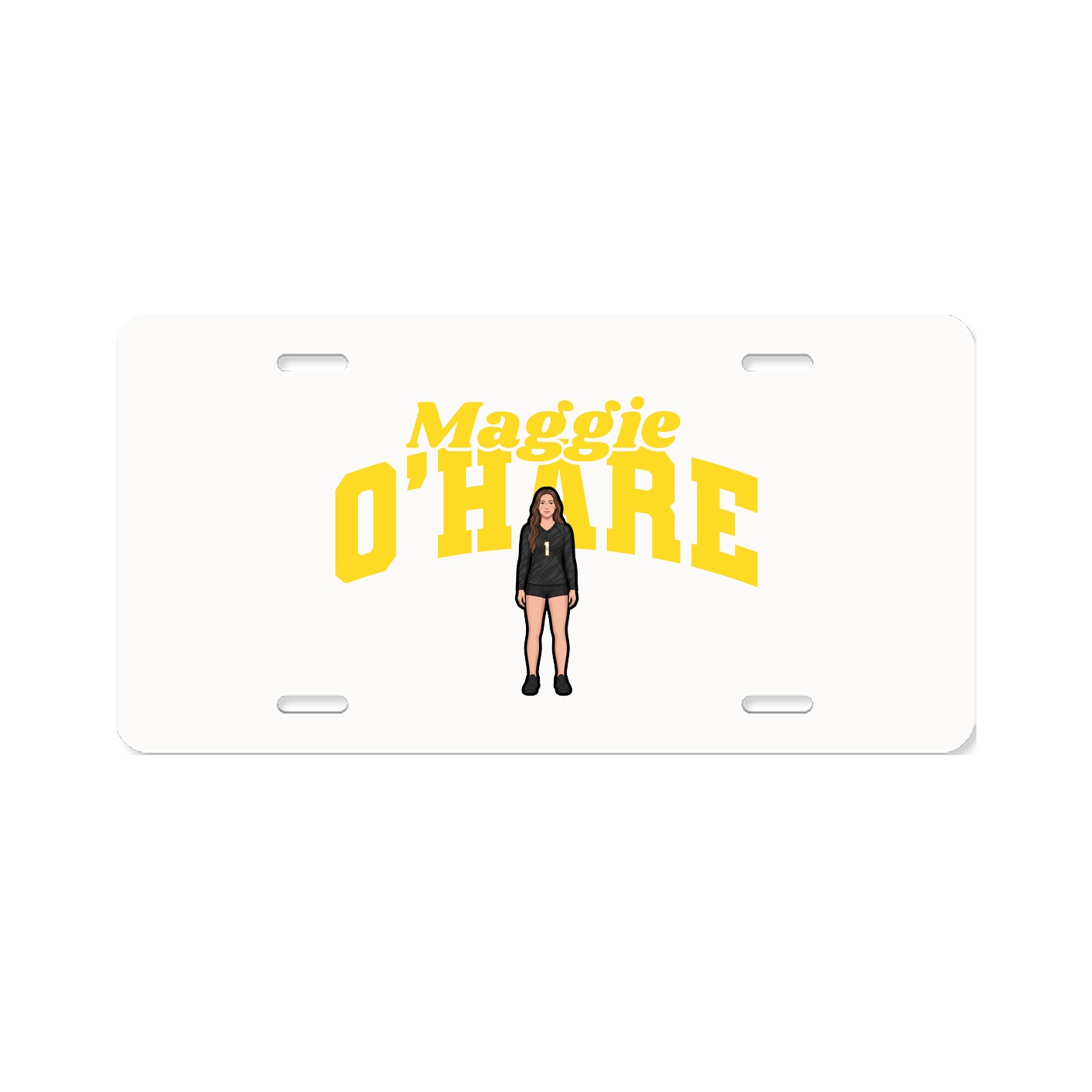License Plate — Signature Arch in Classic