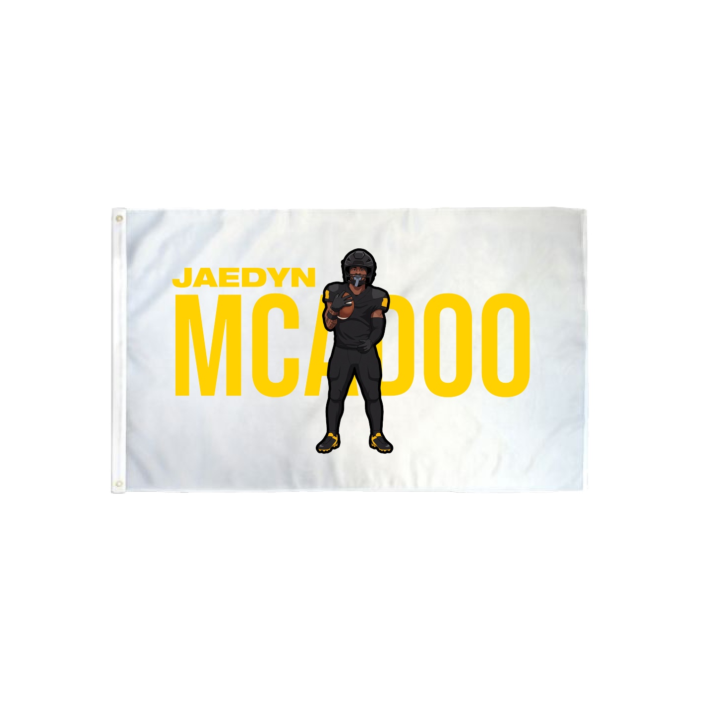 3x5 Flag — Player Name in Classic